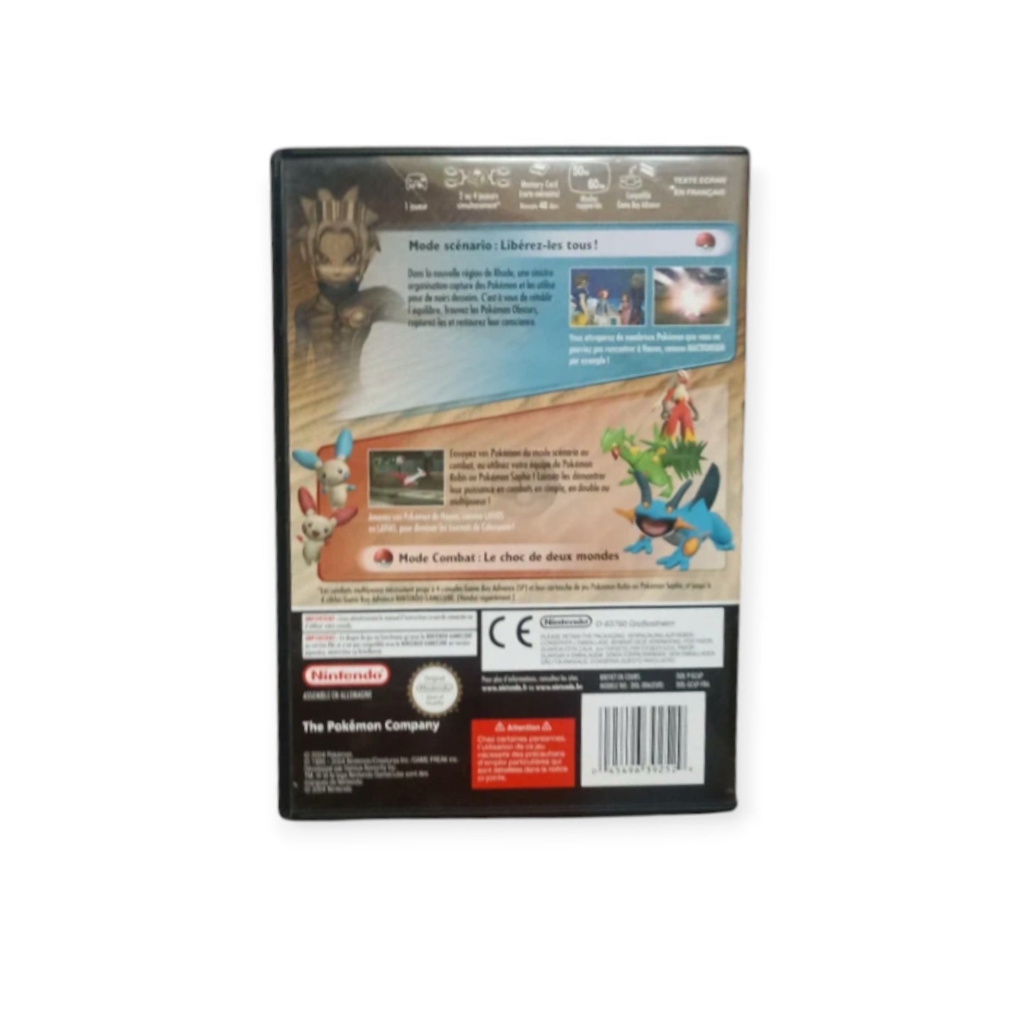 Boite seule Pokémon Colosseum GameCube