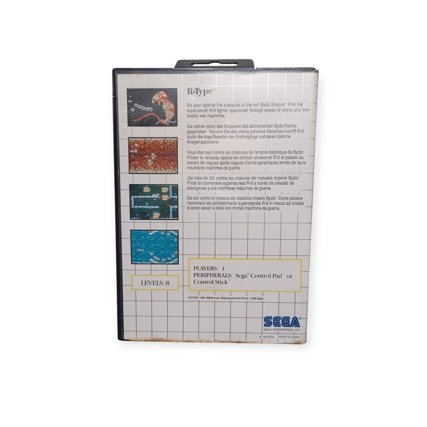 R-Type Master System Complet