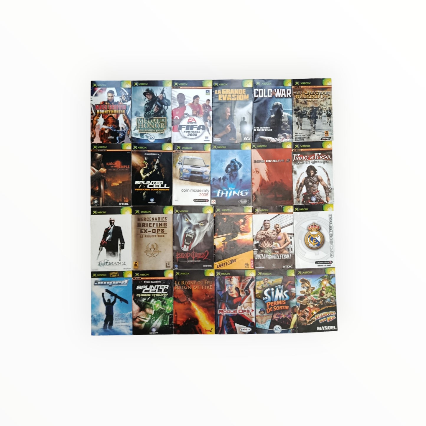 Notice xbox classics (sélectionner votre choix)