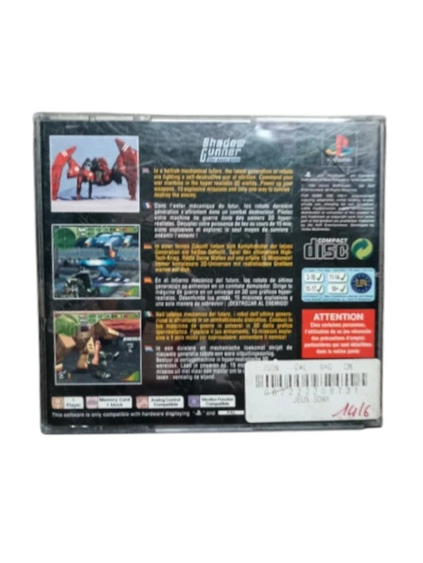 SHADOW GUNNER Playstation 1 (PS1)