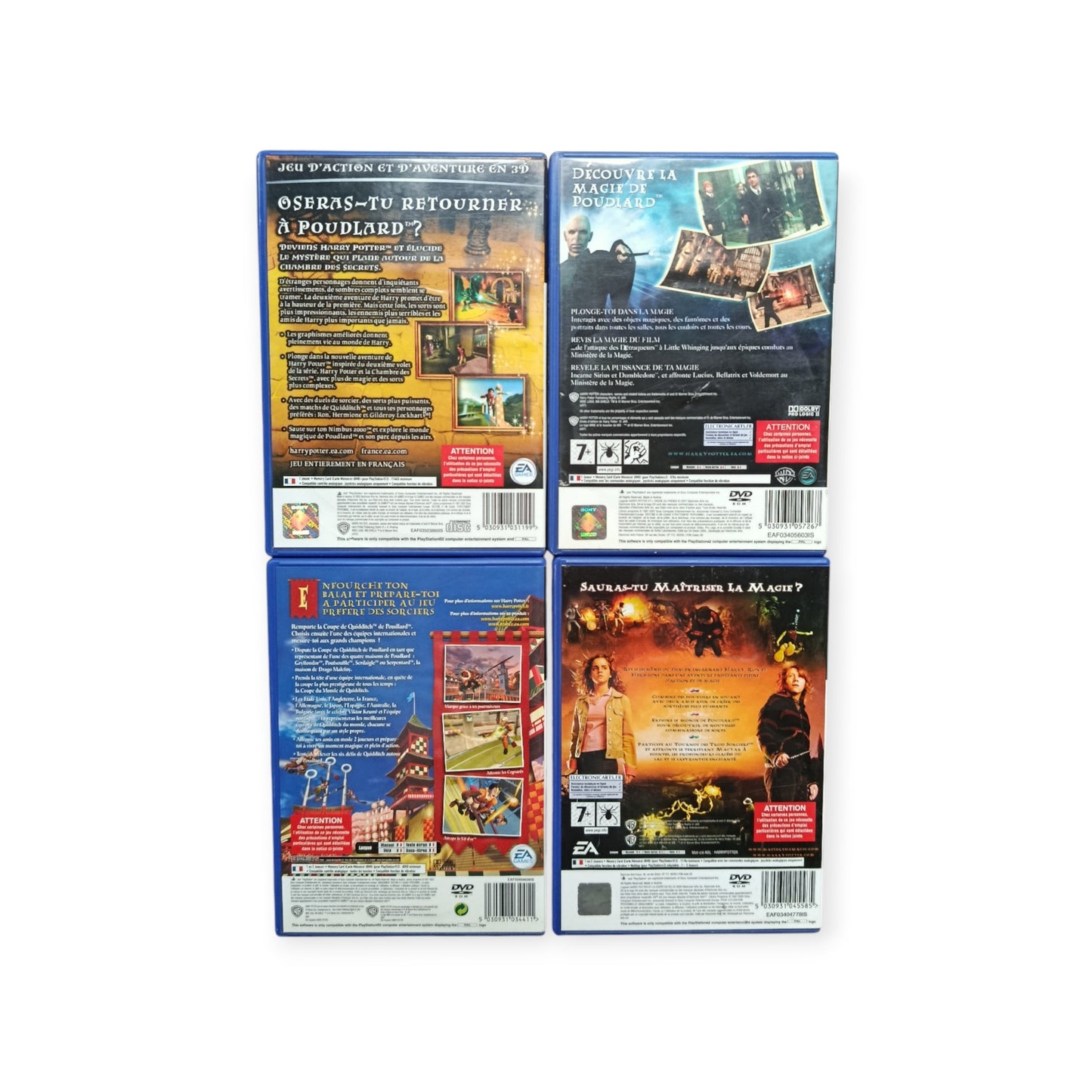 PACK Harry Potter playstation 2 (PS2)