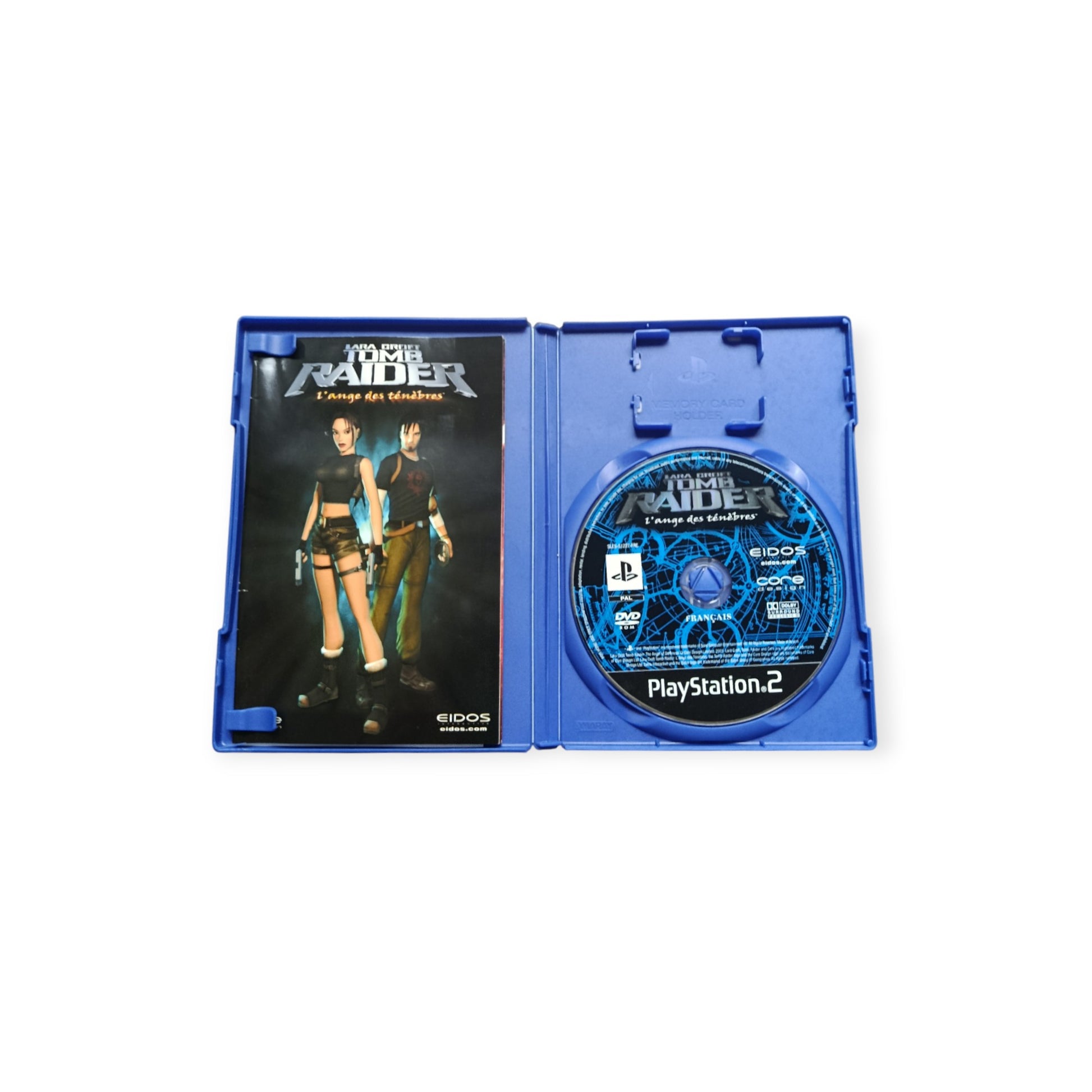 Lara Croft tomb raider l'ange des ténèbres sur PS2 - Jeux vidéo