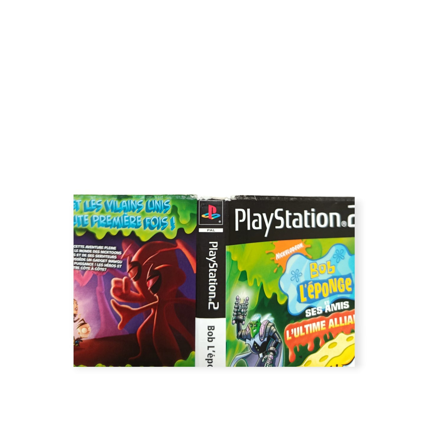 PACK BOB l'éponge Playstation 2 (PS2)