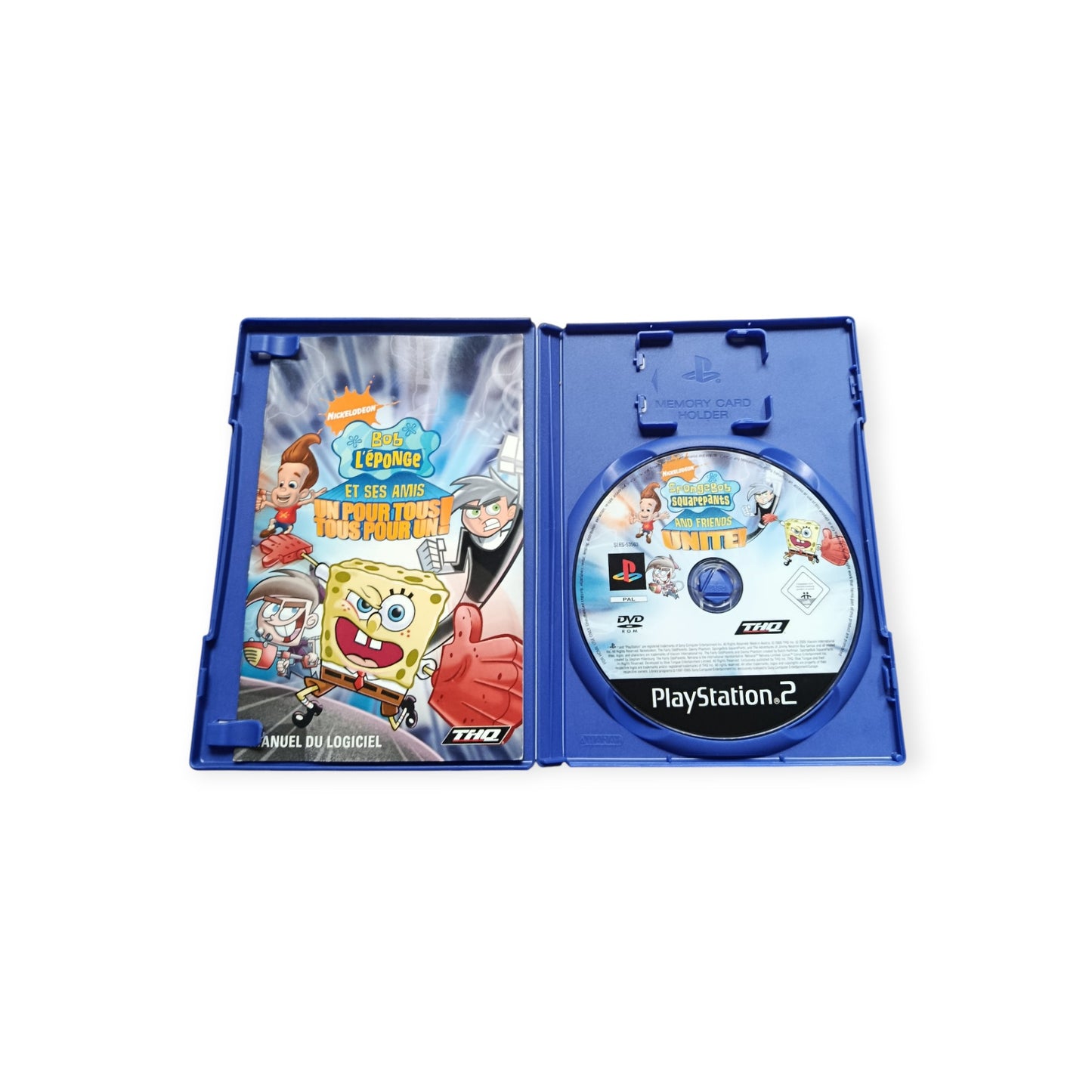 PACK BOB l'éponge Playstation 2 (PS2)