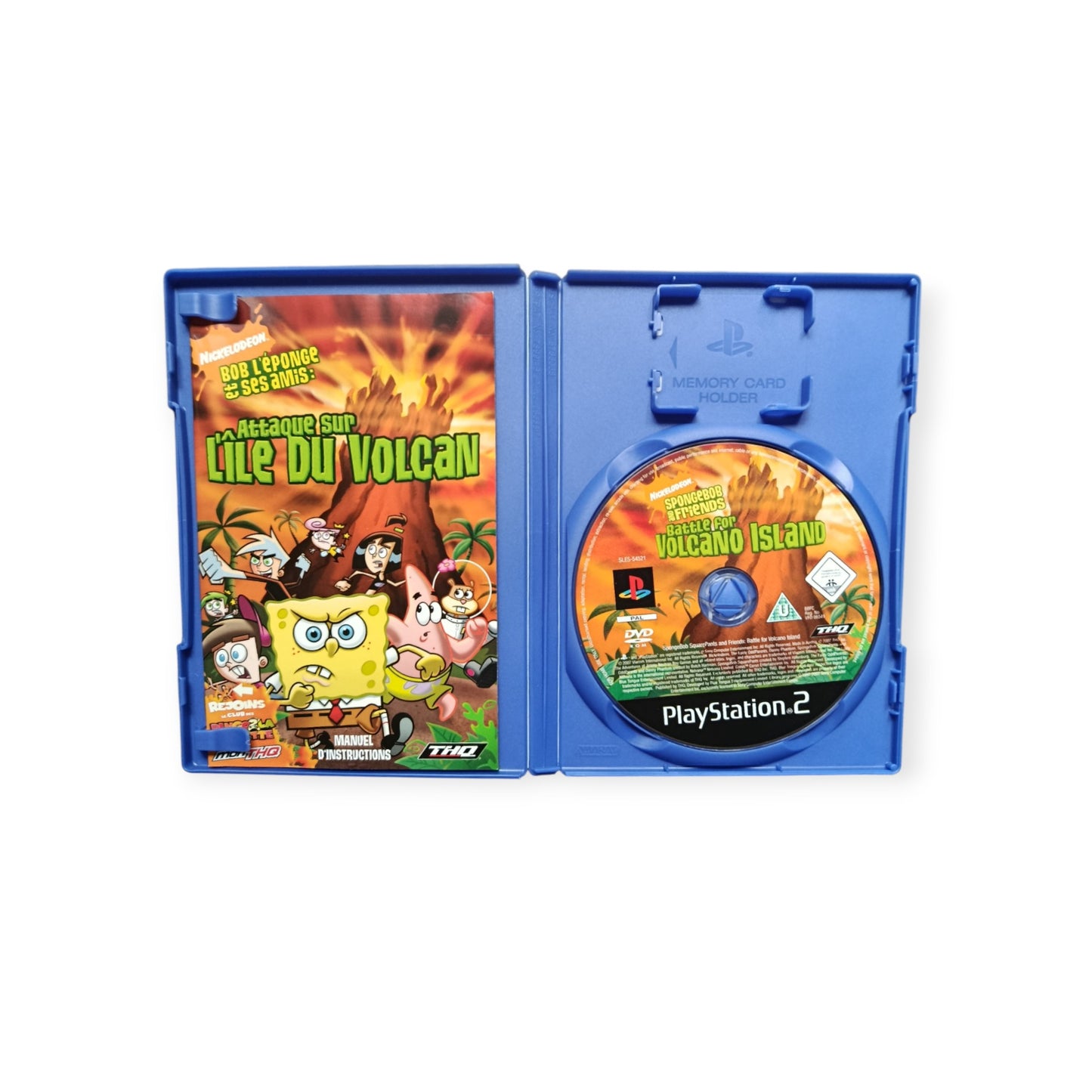 PACK BOB l'éponge Playstation 2 (PS2)