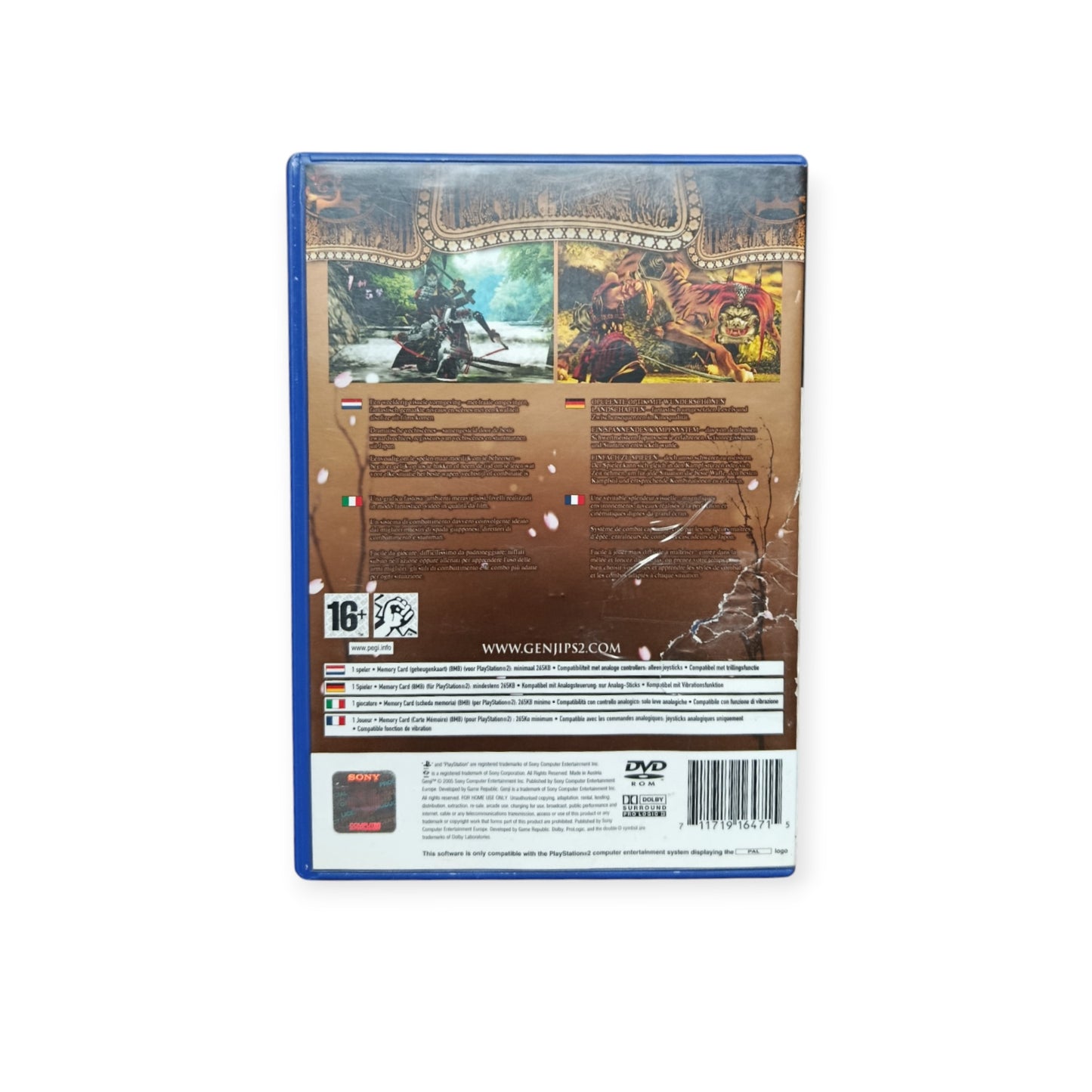 Genji Edition Cartonnée playstation 2 (PS2)