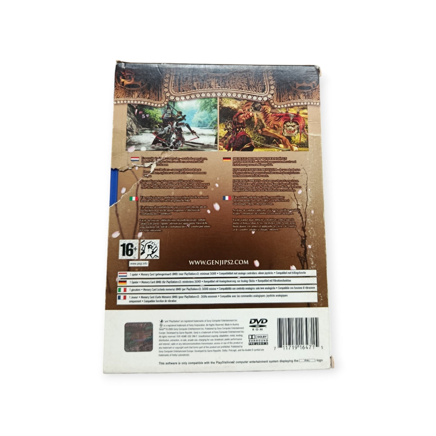Genji Edition Cartonnée playstation 2 (PS2)