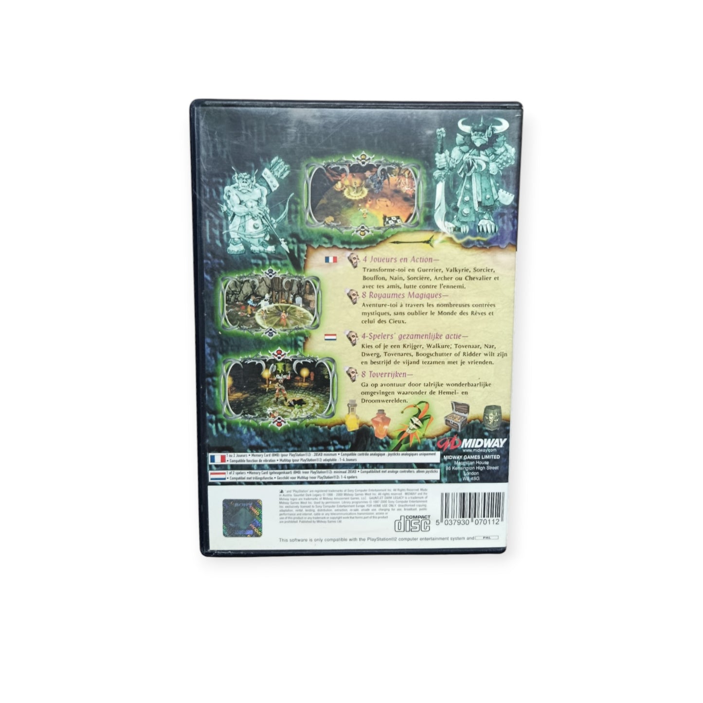 Gauntlet : Dark Legacy playstation 2 (PS2)