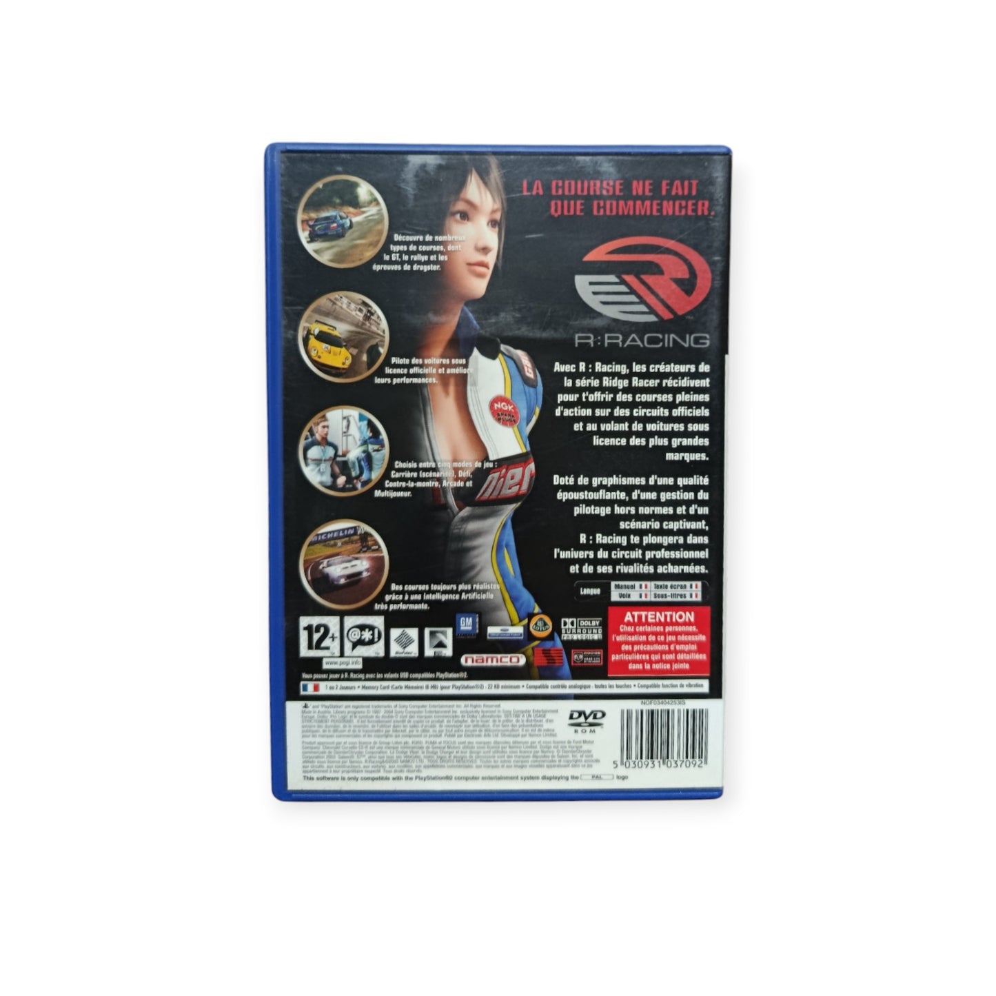 R : RACING playstation 2 (PS2)