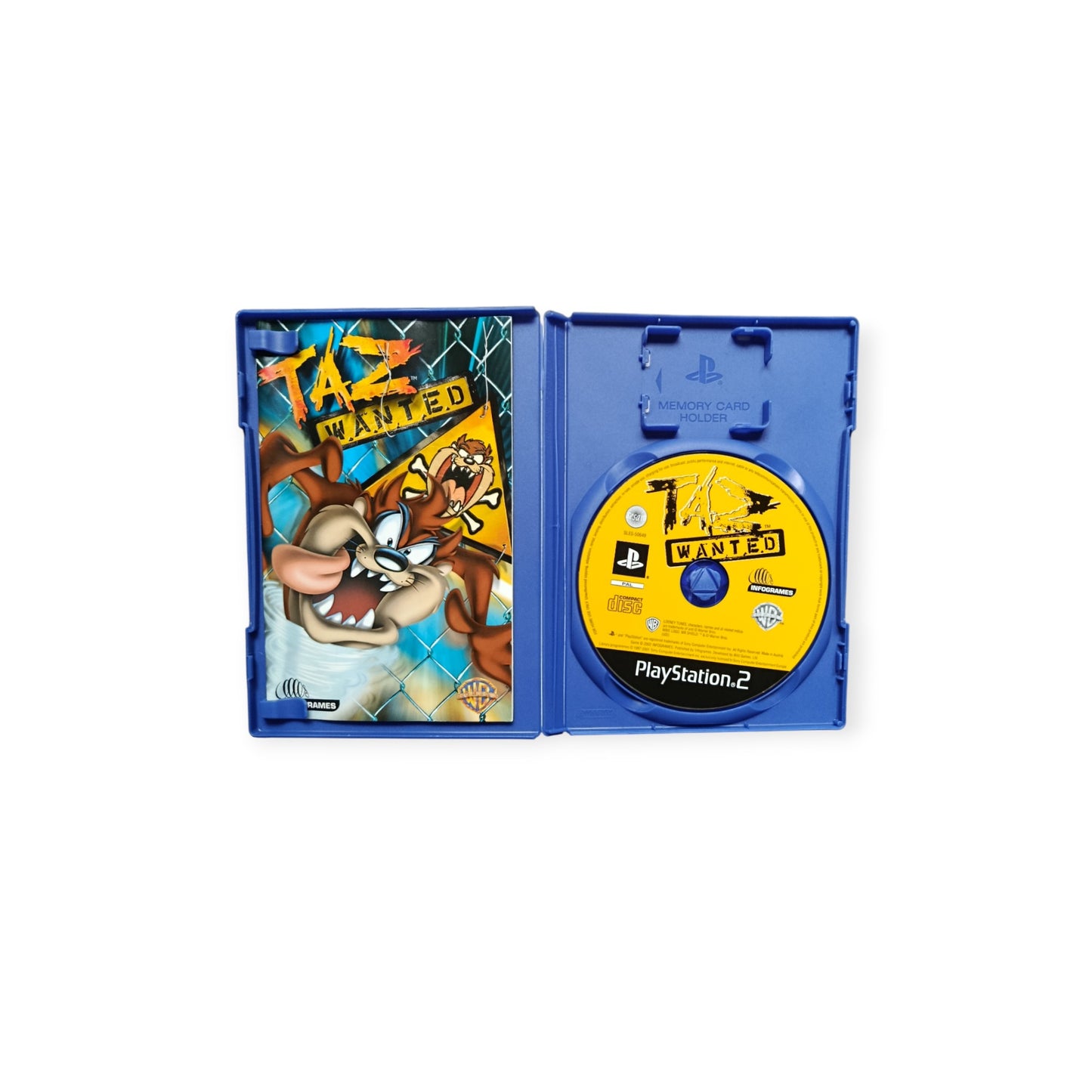 Taz Wanted playstation 2 (PS2) Version UK