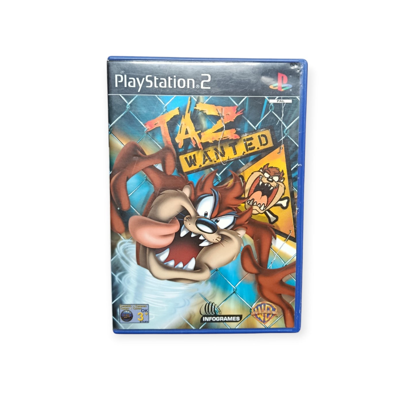 Taz Wanted playstation 2 (PS2) Version UK