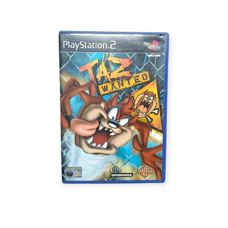Taz Wanted playstation 2 (PS2) Version UK