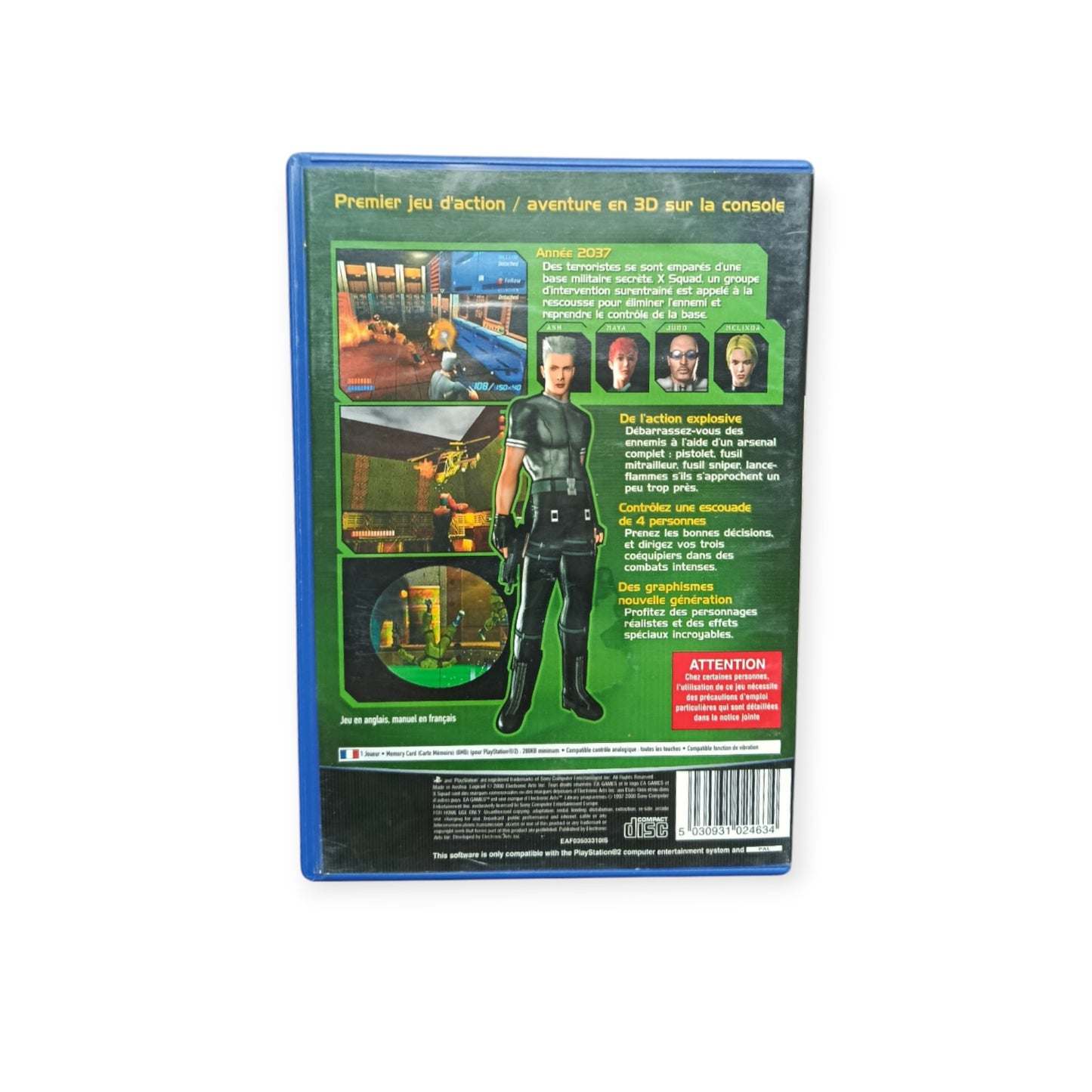 X Squad playstation 2 (PS2)