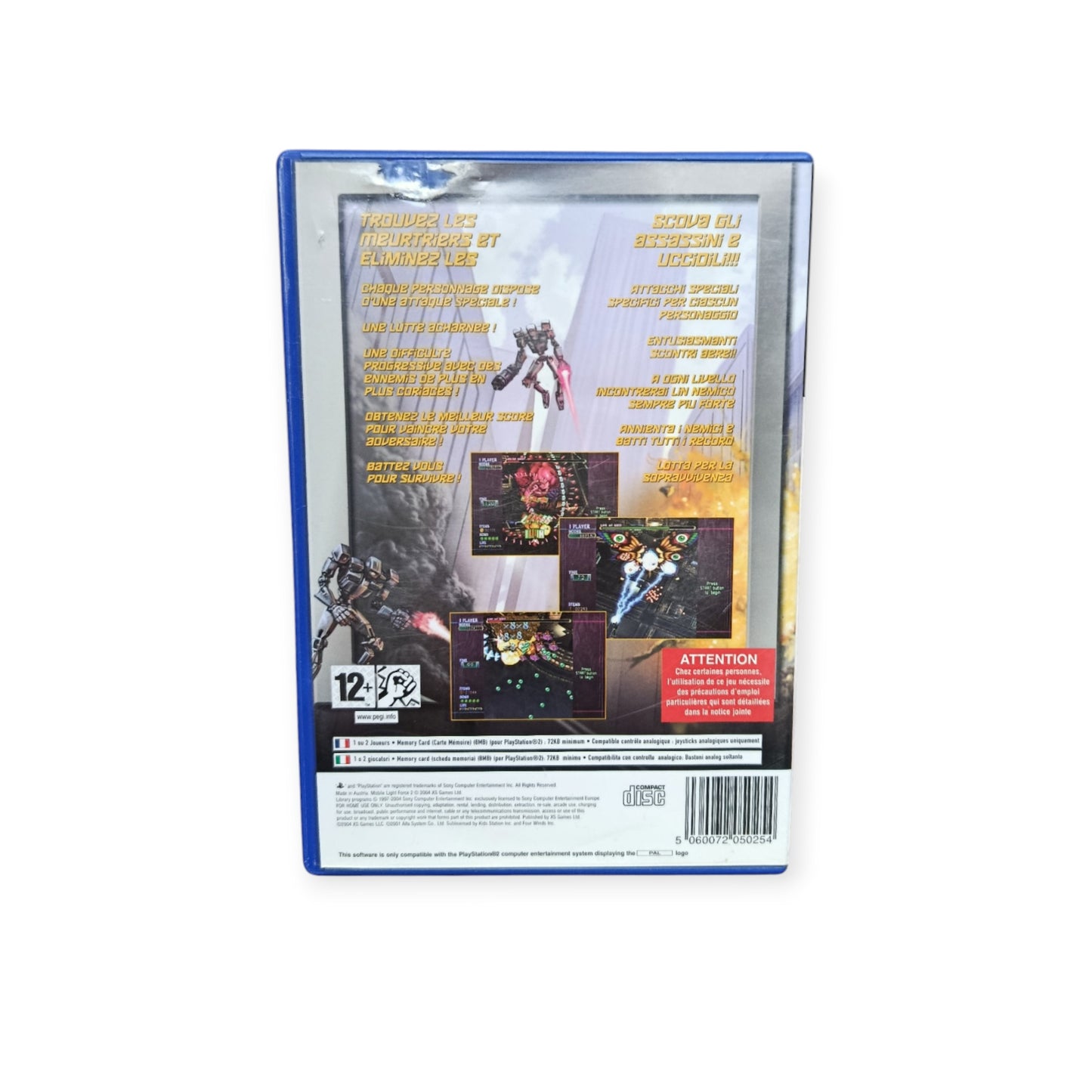 Mobile Light Force 2 playstation 2 (PS2)