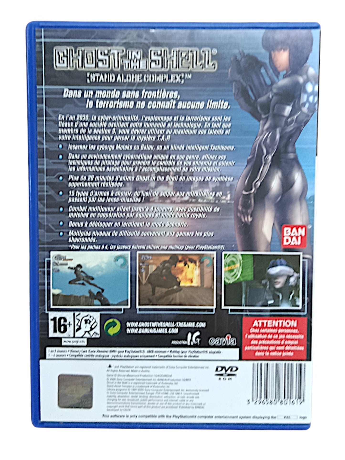 Ghost in the Shell : Stand Alone Complex Playstation 2 (PS2)