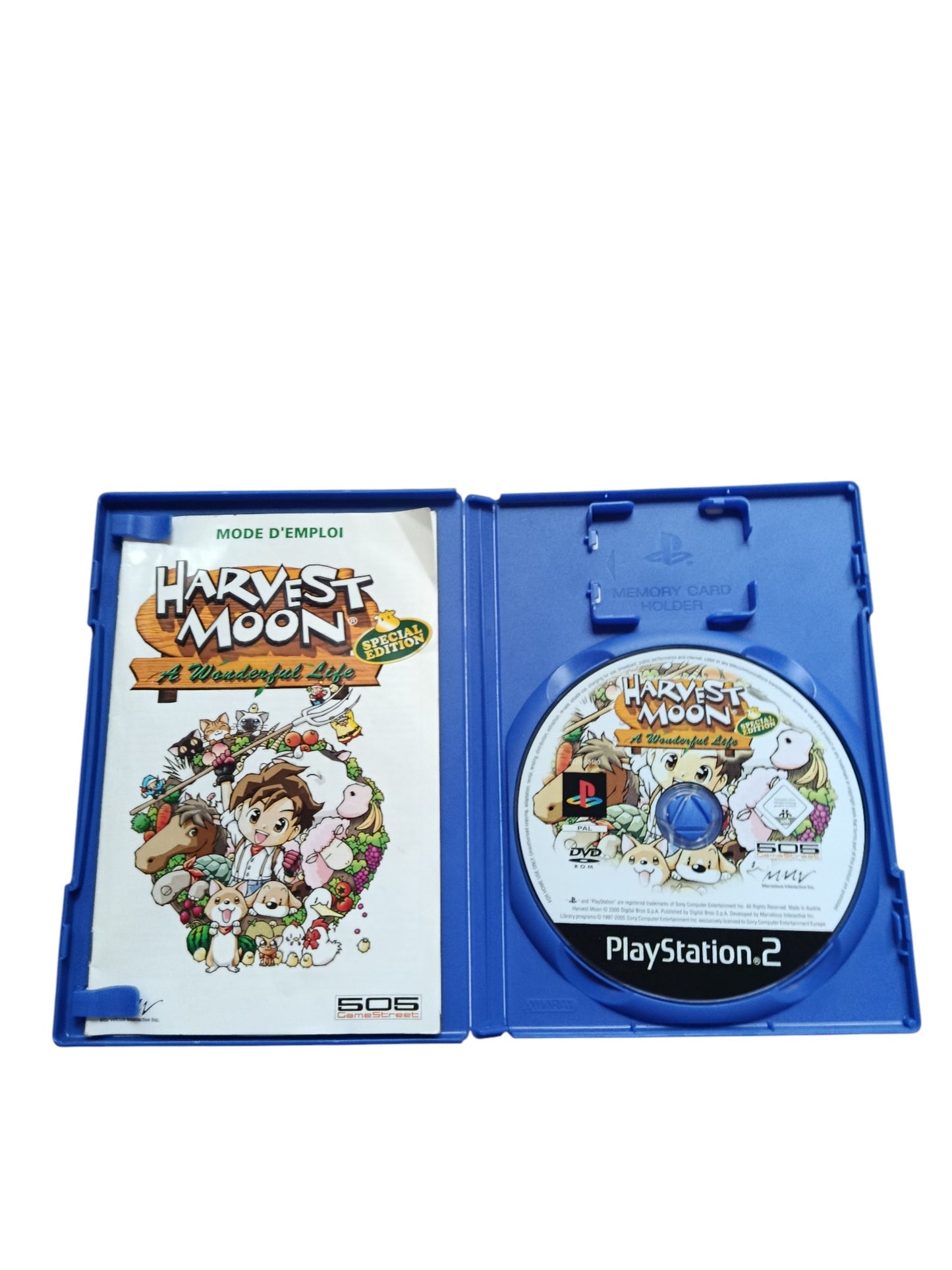 Harvest Moon A Wonderful Life playstation 2 (PS2)