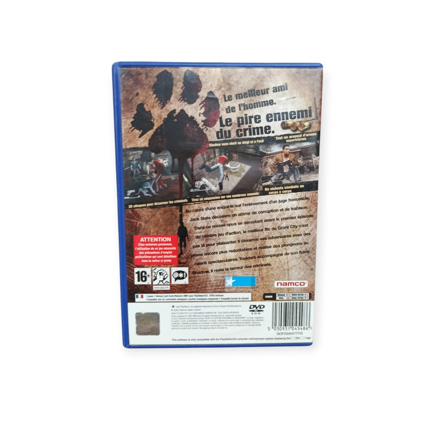 Dead to Rights 2 playstation 2 (PS2)
