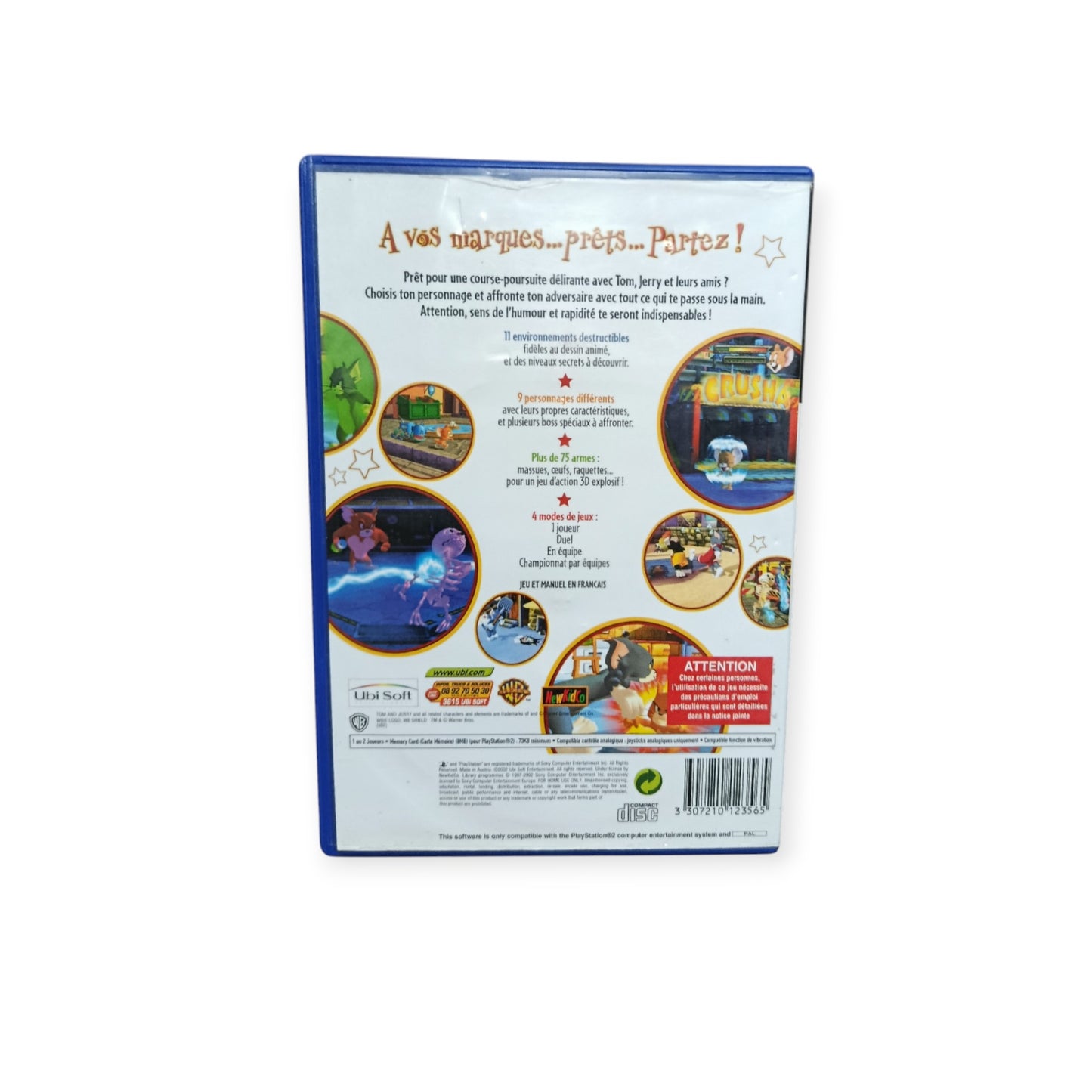 Tom & Jerry Sèment la Pagaille playstation 2 (PS2)