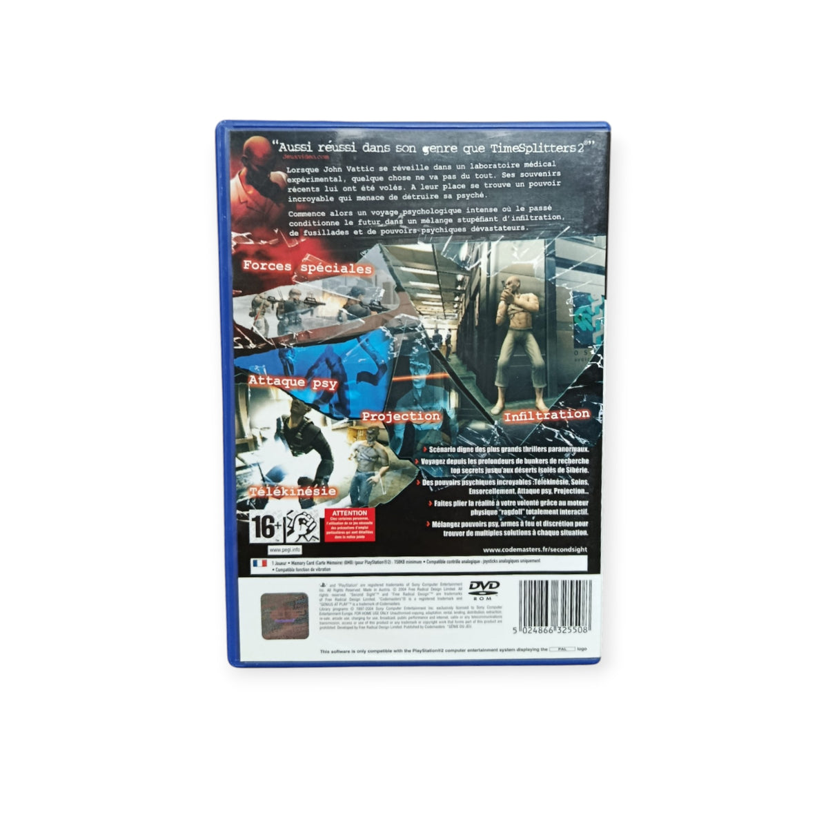 Second Sight Playstation 2 (PS2)