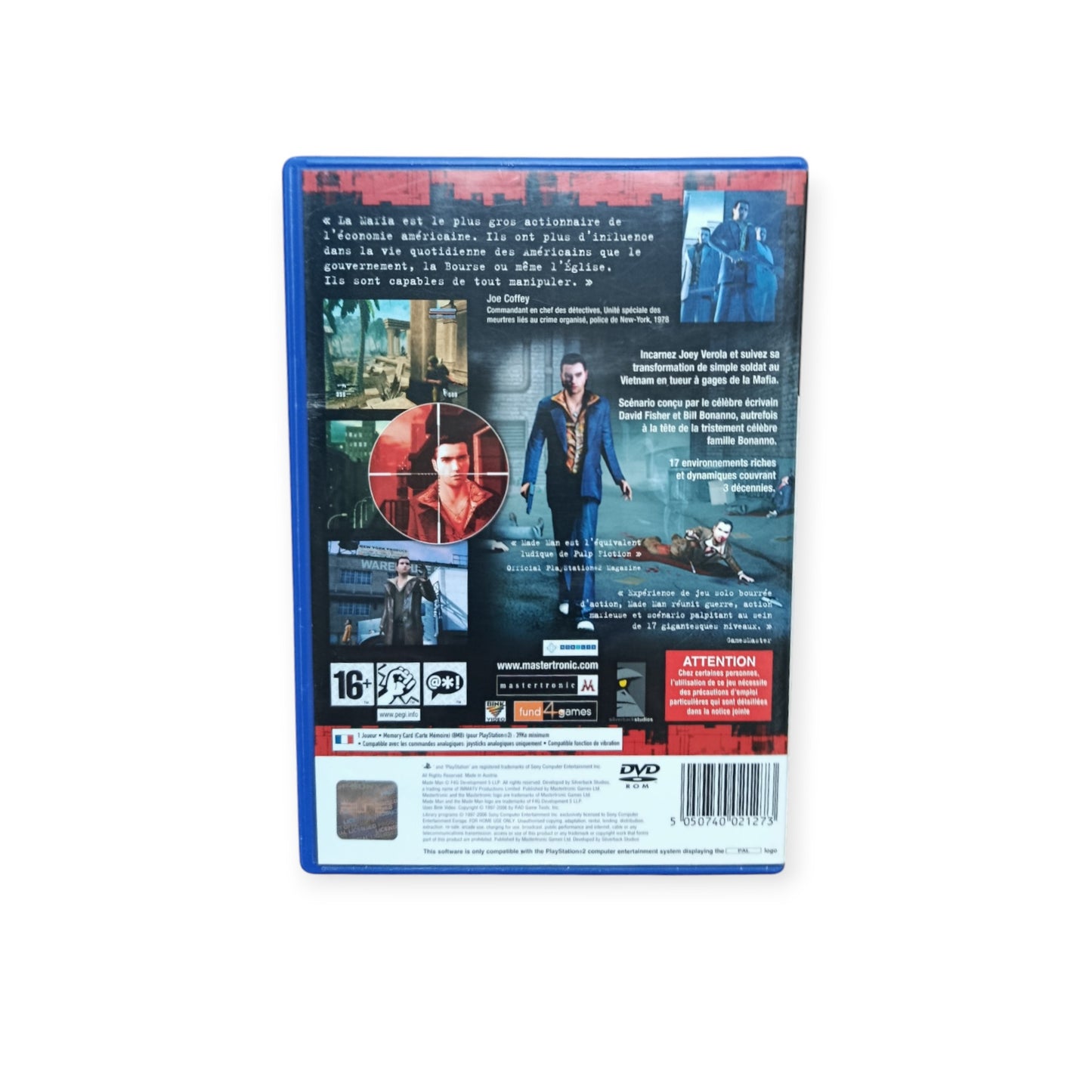 Made Man playstation 2 (PS2)