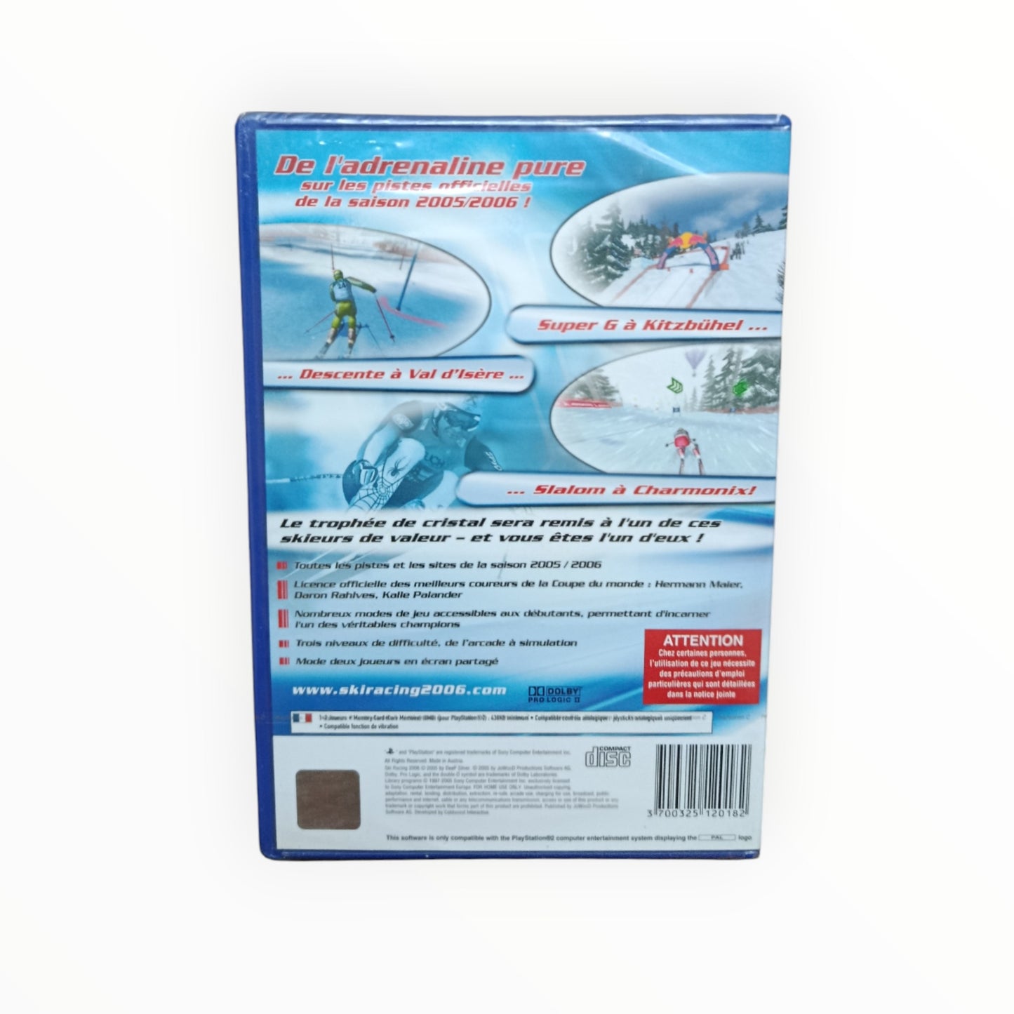Ski Racing 2006 featuring Hermann Maier playstation 2 (PS2)