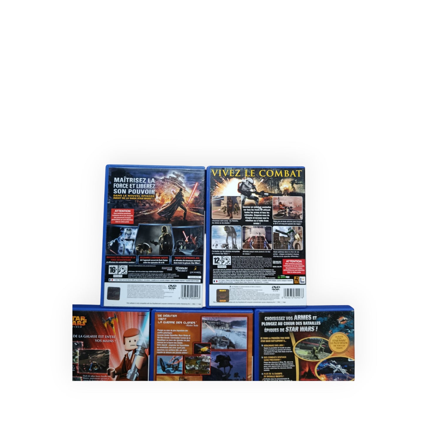 Collection Star Wars playstation 2 (PS2)