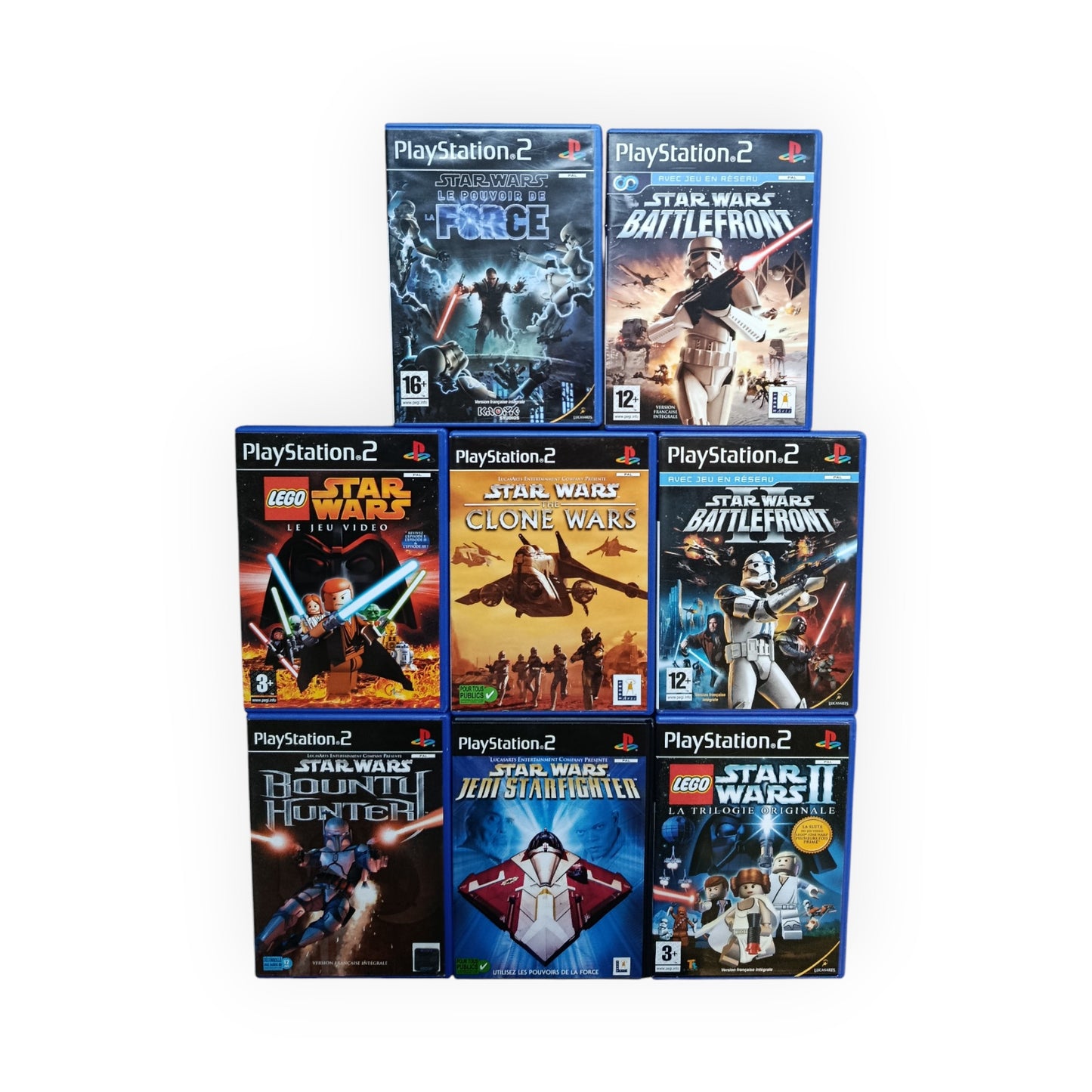 Collection Star Wars playstation 2 (PS2)