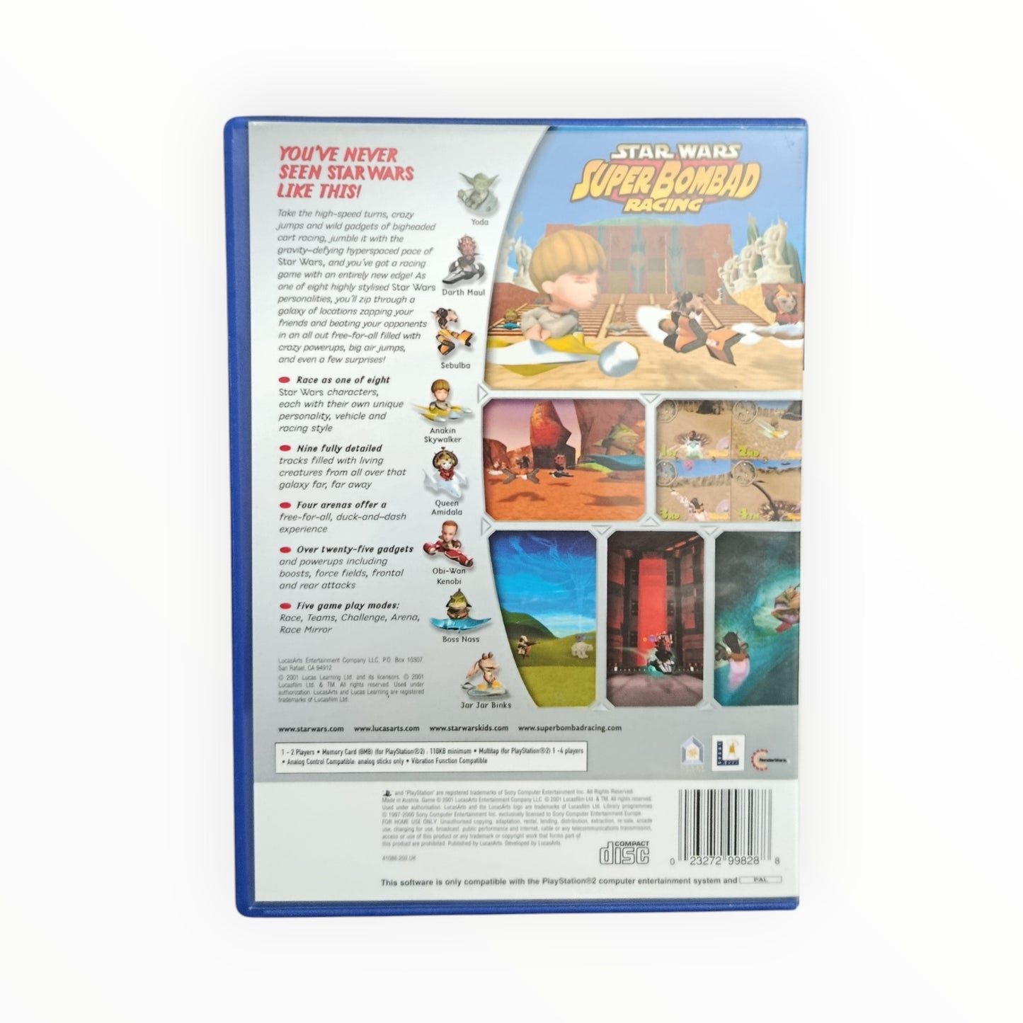 Star Wars : Super Bombad Racing playstation 2 (PS2) Version Uk