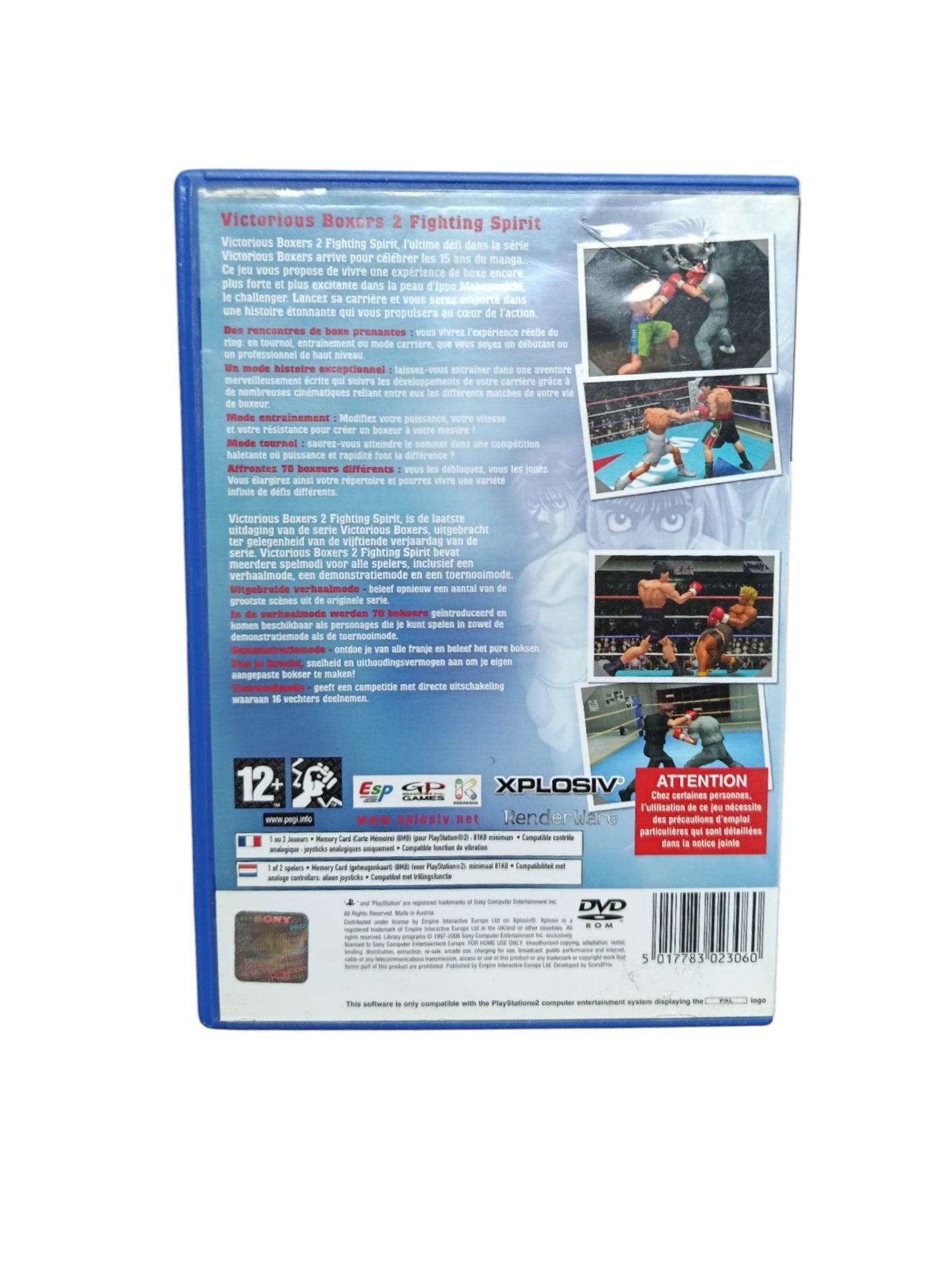 Victorious Boxers 2 playstation 2 (PS2)