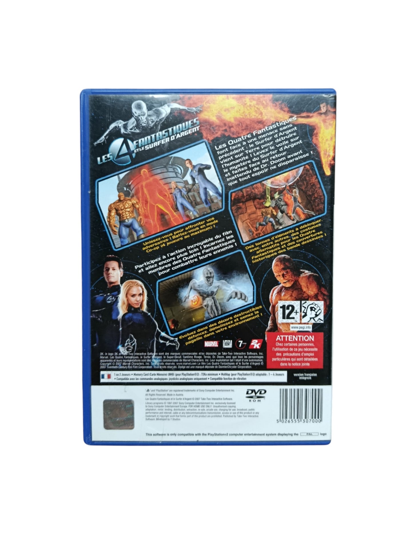 Les 4 Fantastiques et le Surfer d'Argent playstation 2 (PS2)