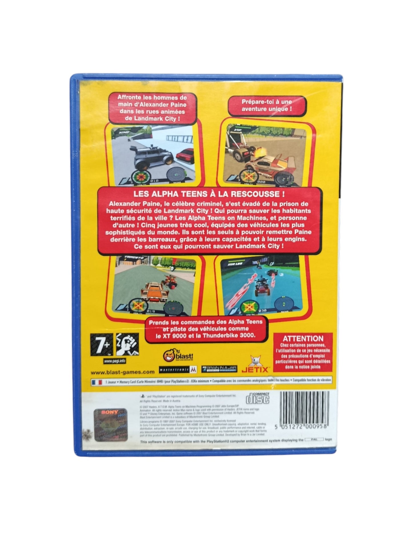 Action Man ATOM playstation 2 (PS2)