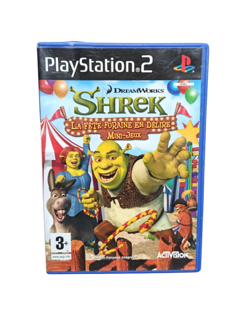 Shrek la Fête Foraine en Délire Minijeux playstation 2 (PS2)