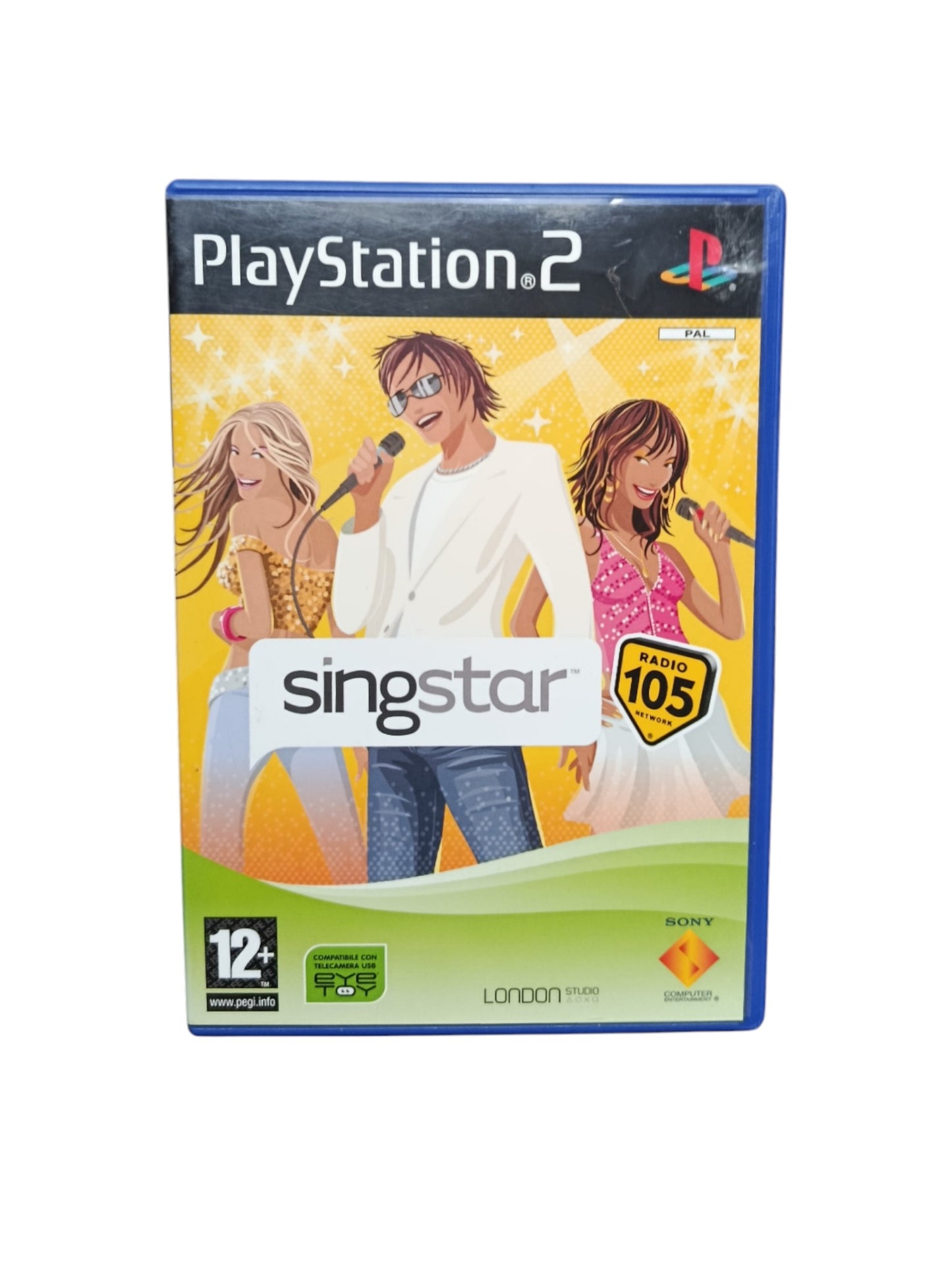SingStar Radio 105 (Correspond au "Pop" en FR) playstation 2 (PS2)