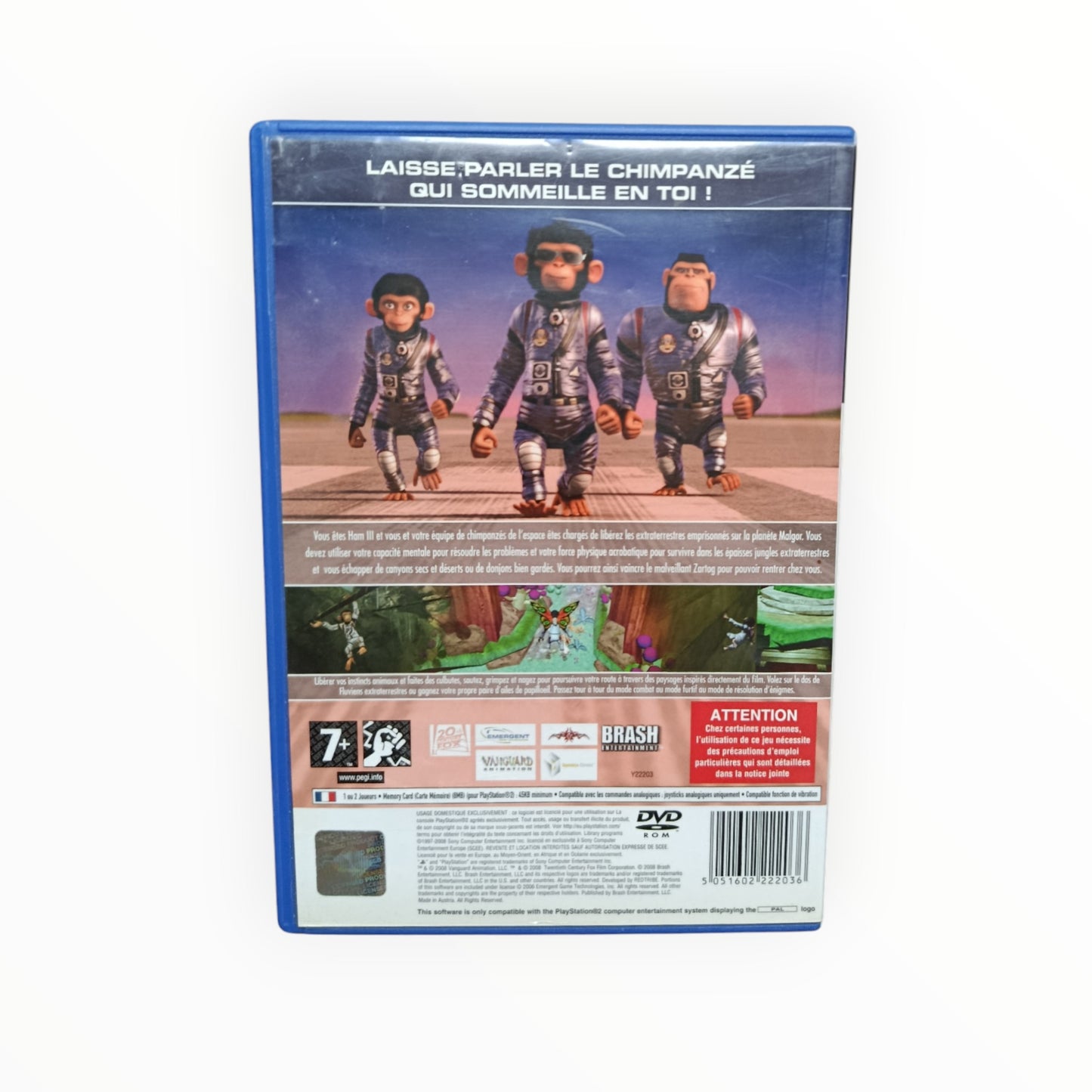 Les Chimpanzés de l'Espace playstation 2 (PS2)