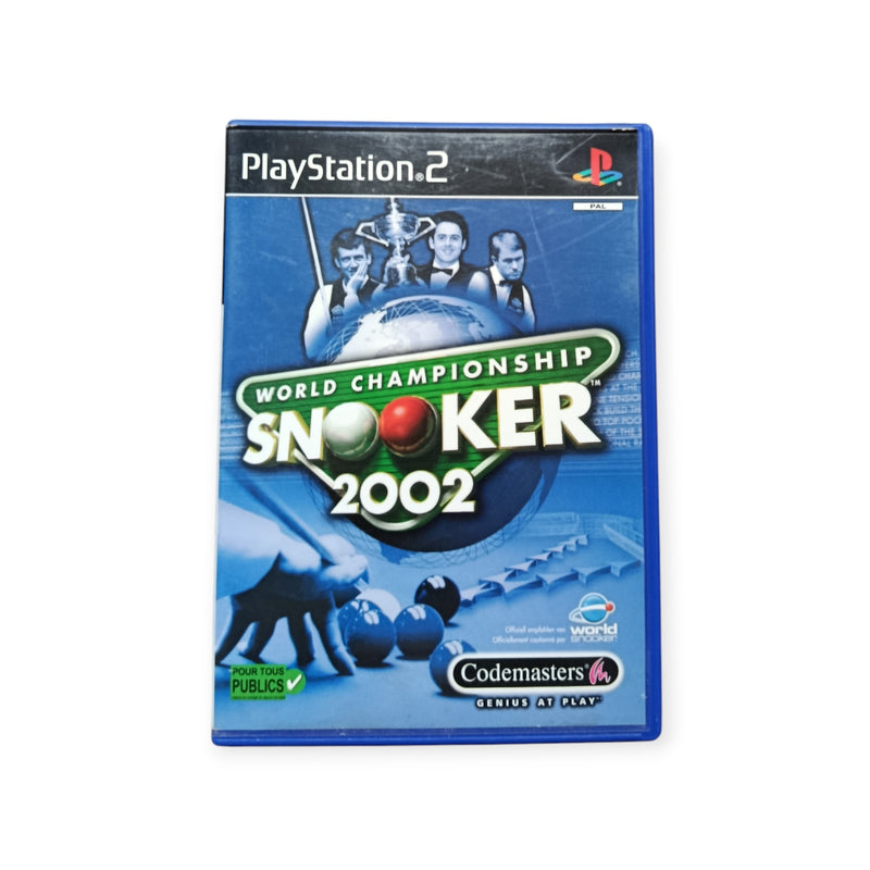 World Championship Snooker 2002 playstation 2 (PS2)