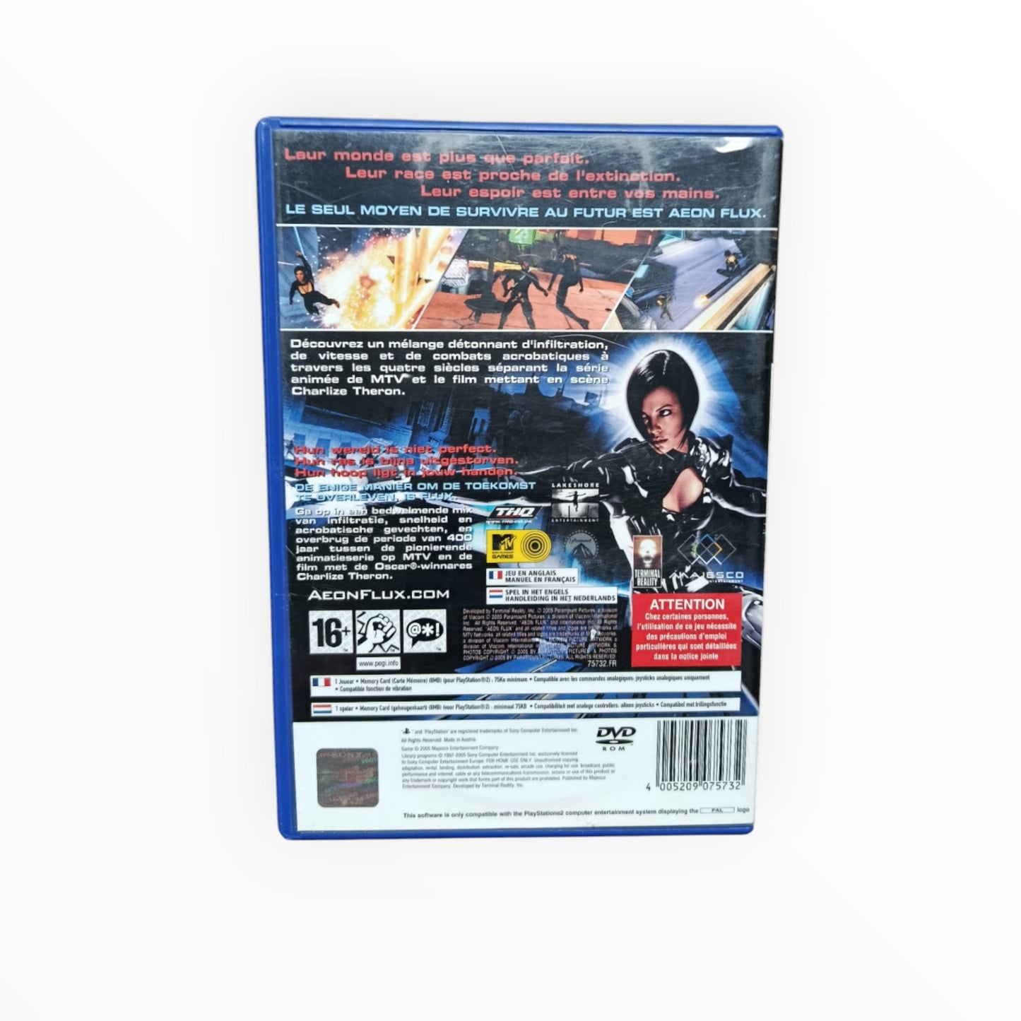 Aeon Flux playstation 2 (PS2)