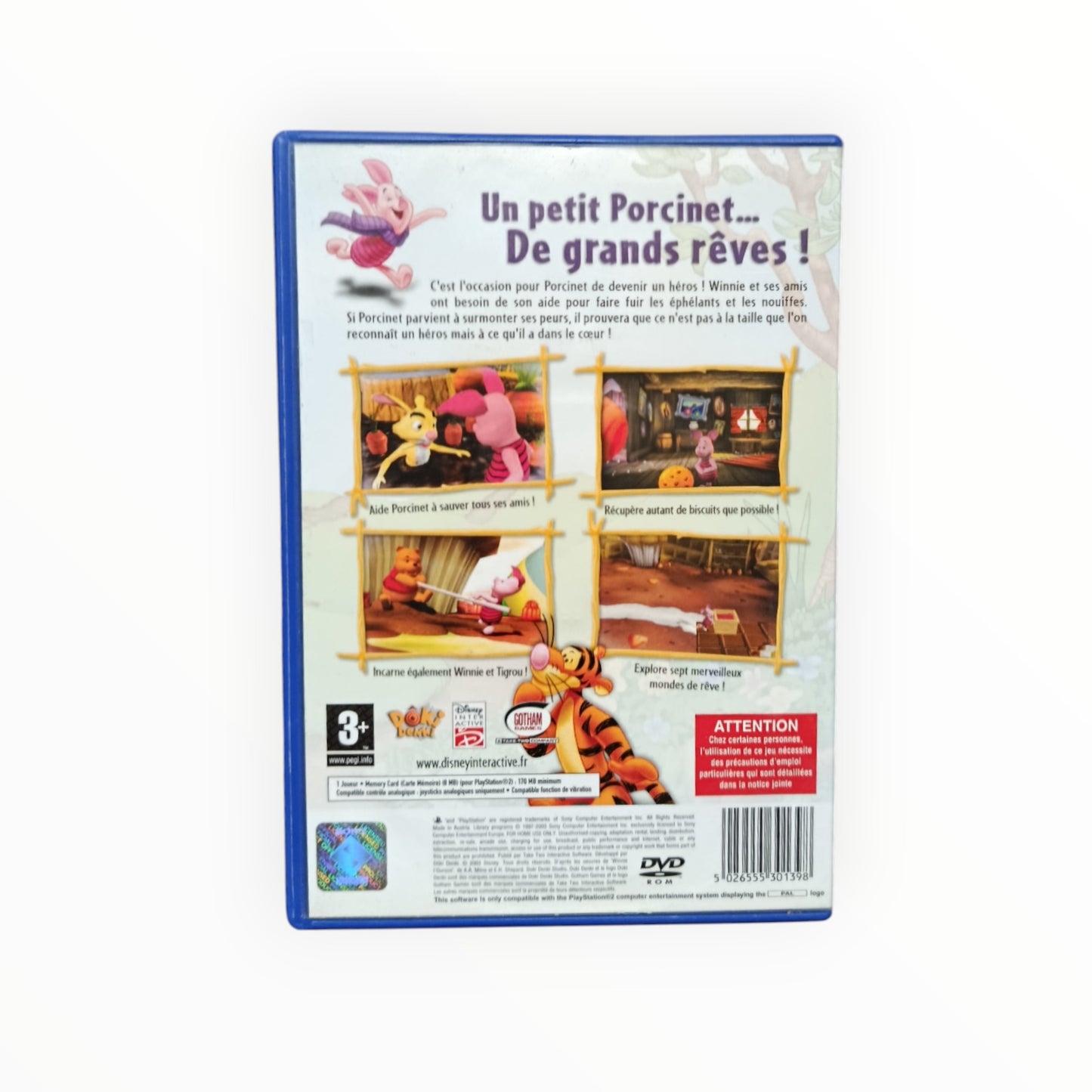 Disney Les Aventures de Porcinet playstation 2 (PS2)