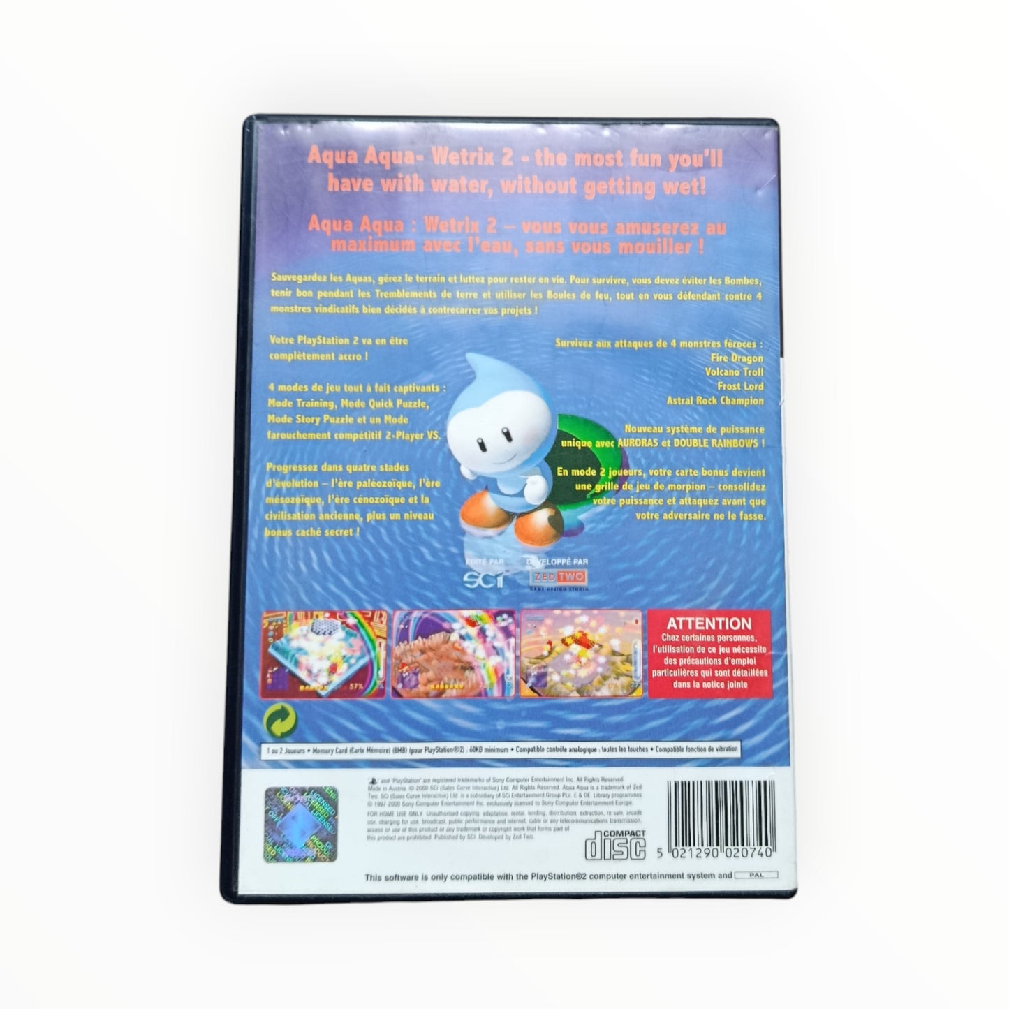 Aqua Aqua Wetrix 2 playstation 2 (PS2)