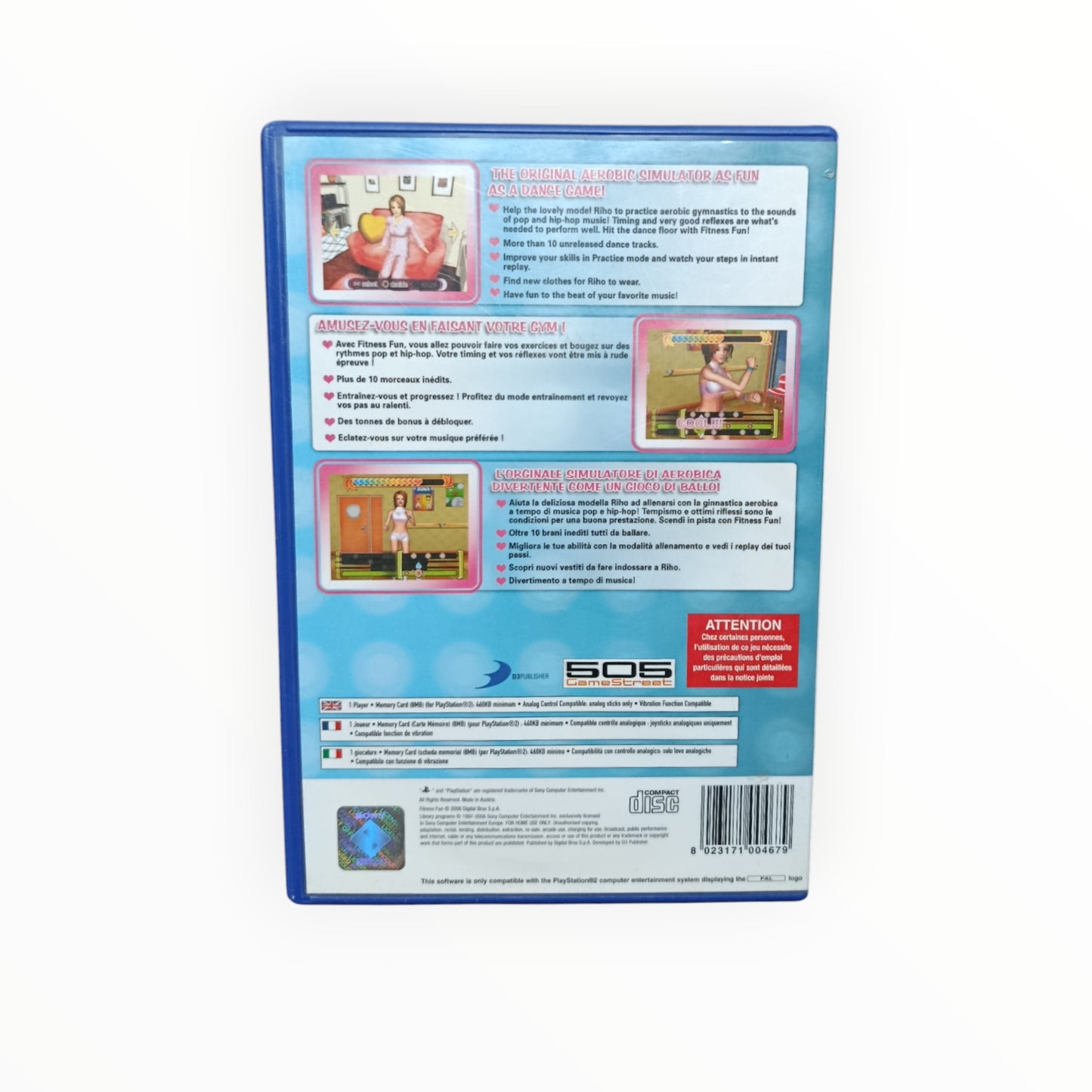 Fitness Fun playstation 2 (PS2)