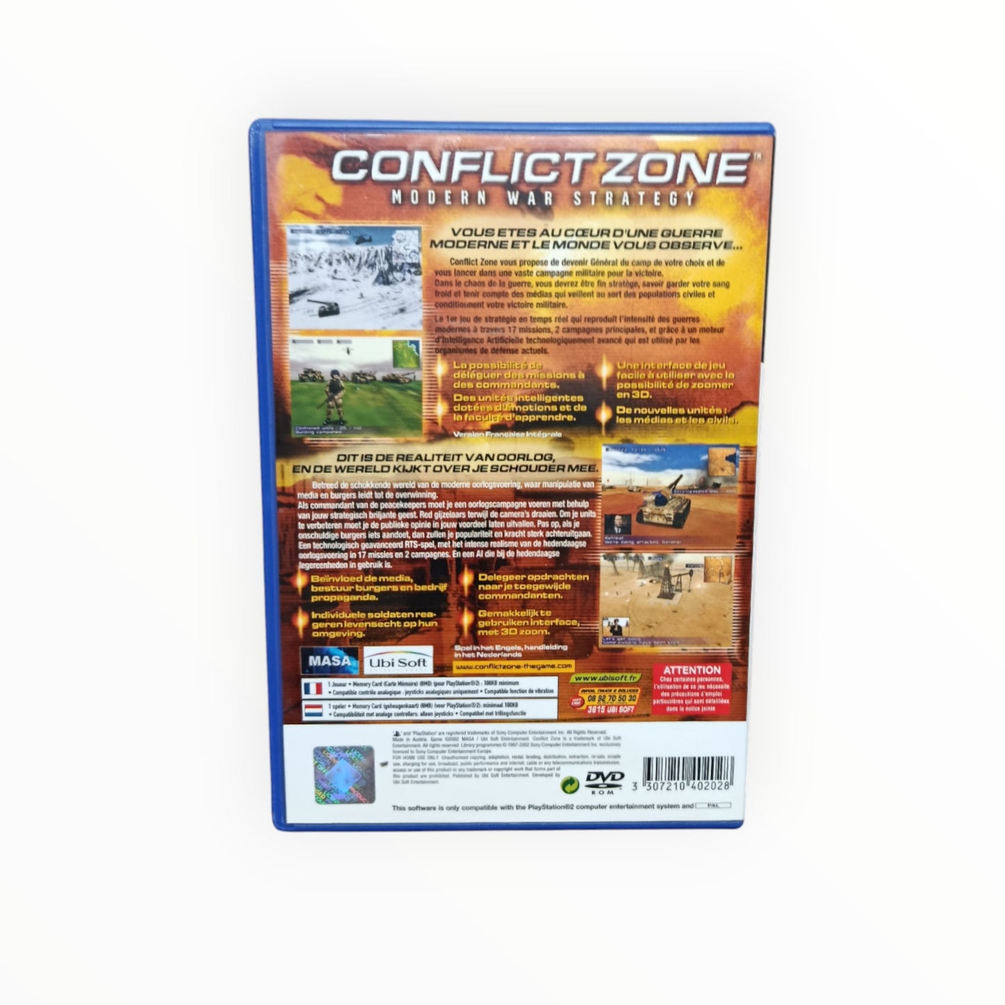 Conflict Zone playstation 2 (PS2)