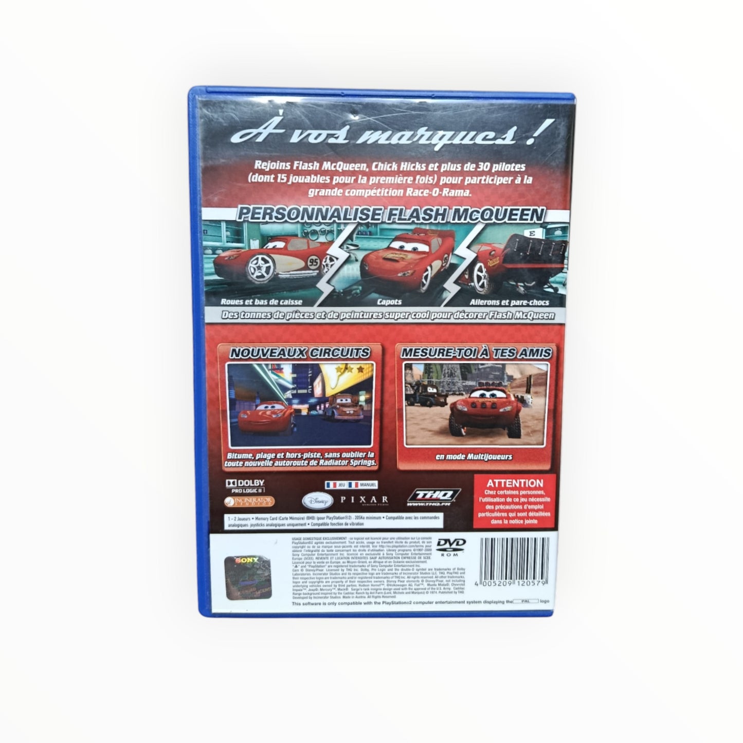 Disney Cars : Race-O-Rama playstation 2 (PS2)