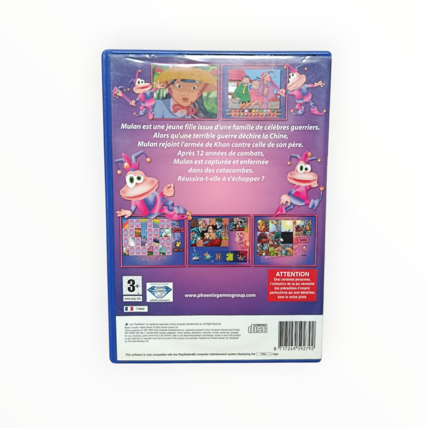Mighty Mulan playstation 2 (PS2)