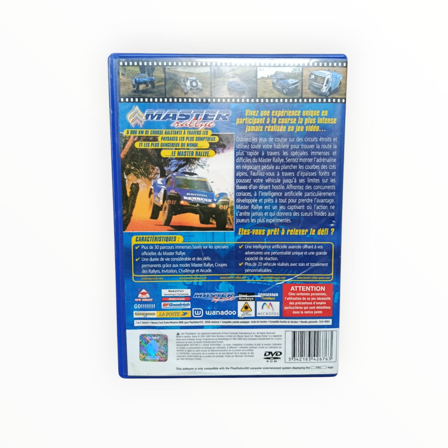 Master Rallye playstation 2 (PS2)