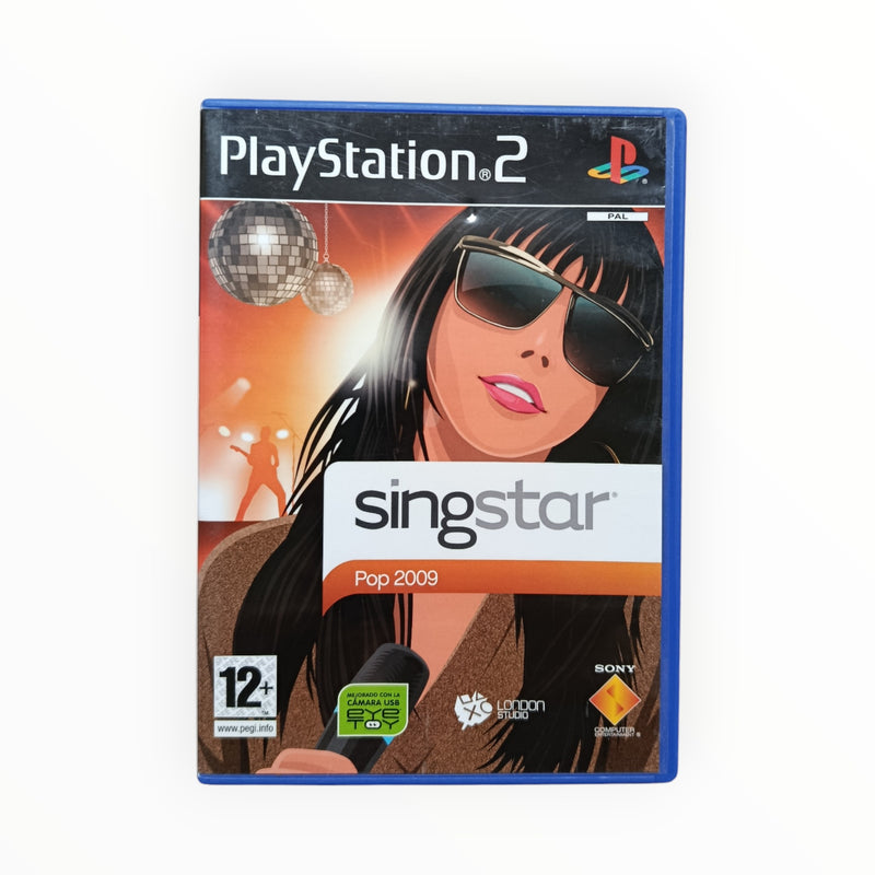 SingStar Pop 2009 playstation 2 (PS2)