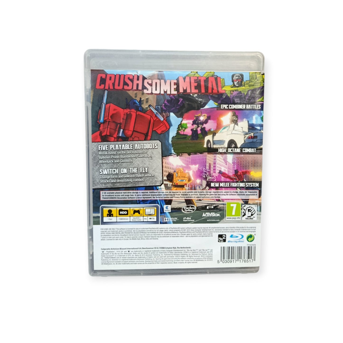 Transformers Devastation Playstation 3 (PS3)