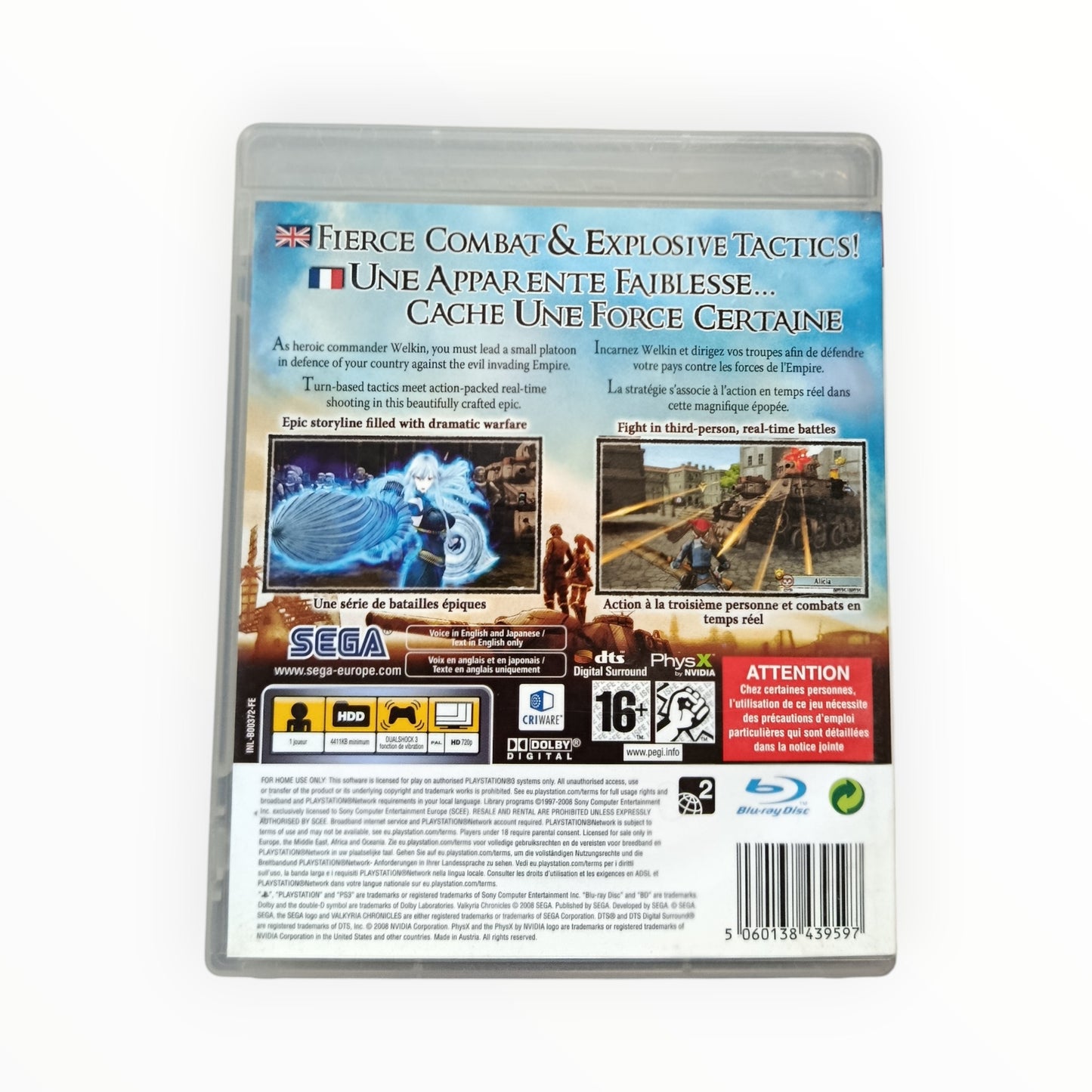 Valkyria Playstation 3 (PS3)