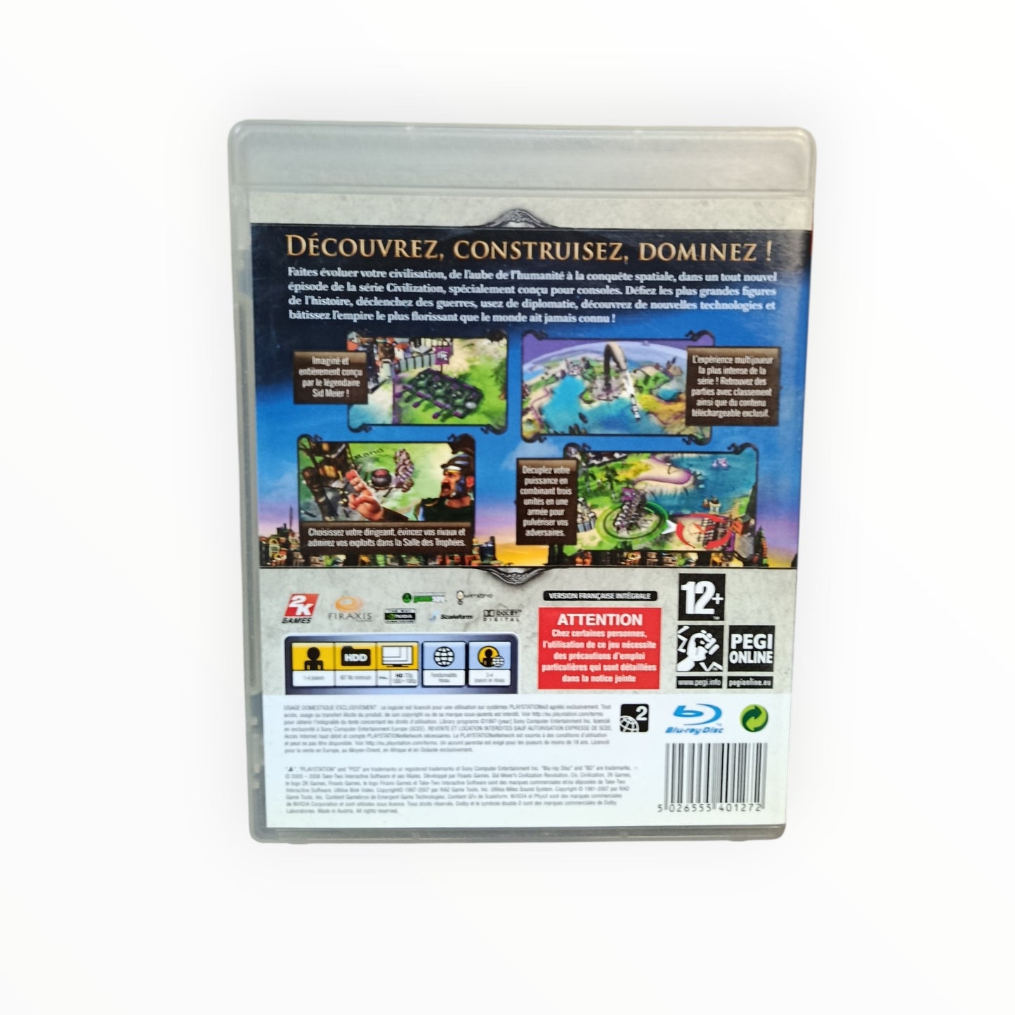 Civilization Revolution  Playstation 3 (PS3)