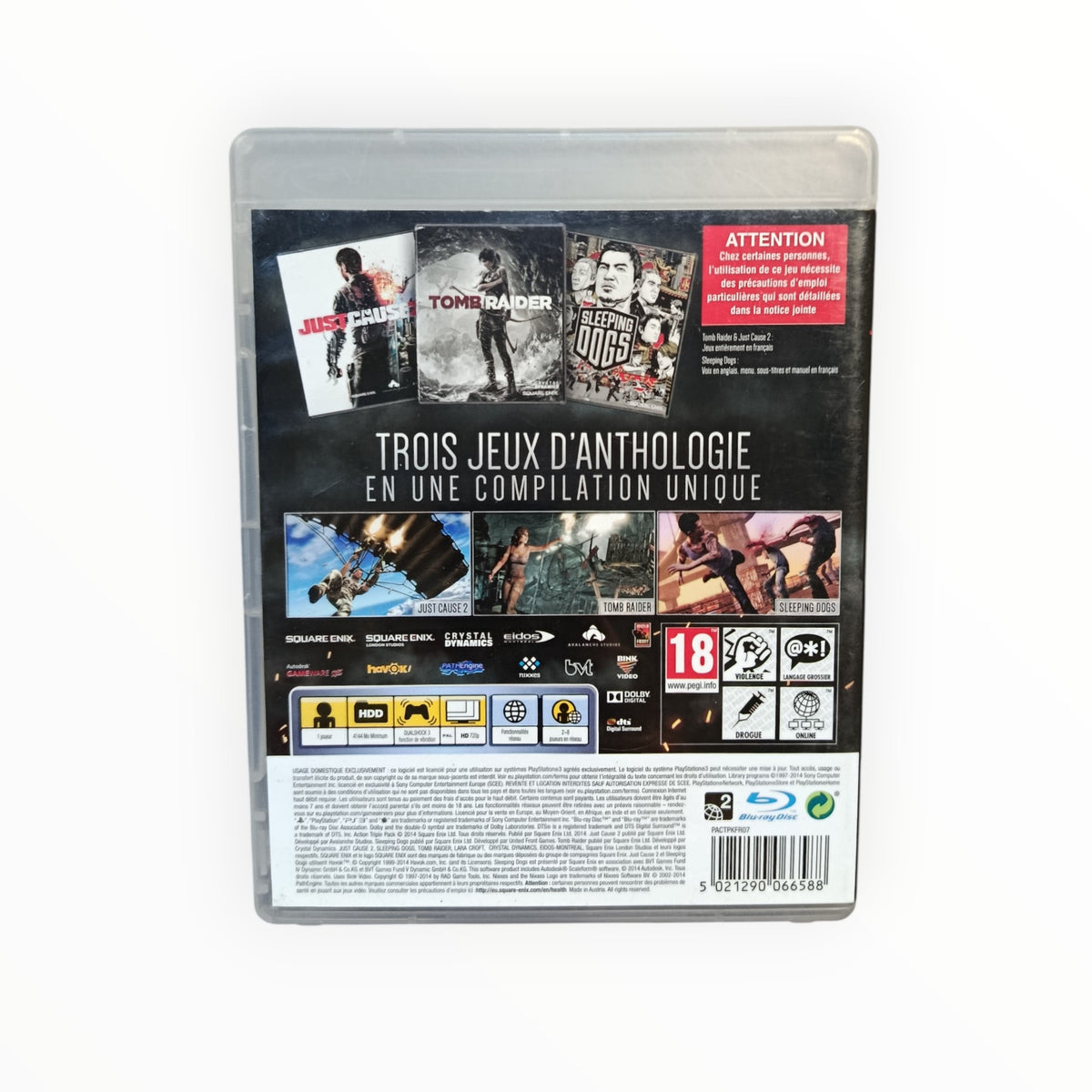 Ultimate Action Triple Pack Playstation 3 (PS3)