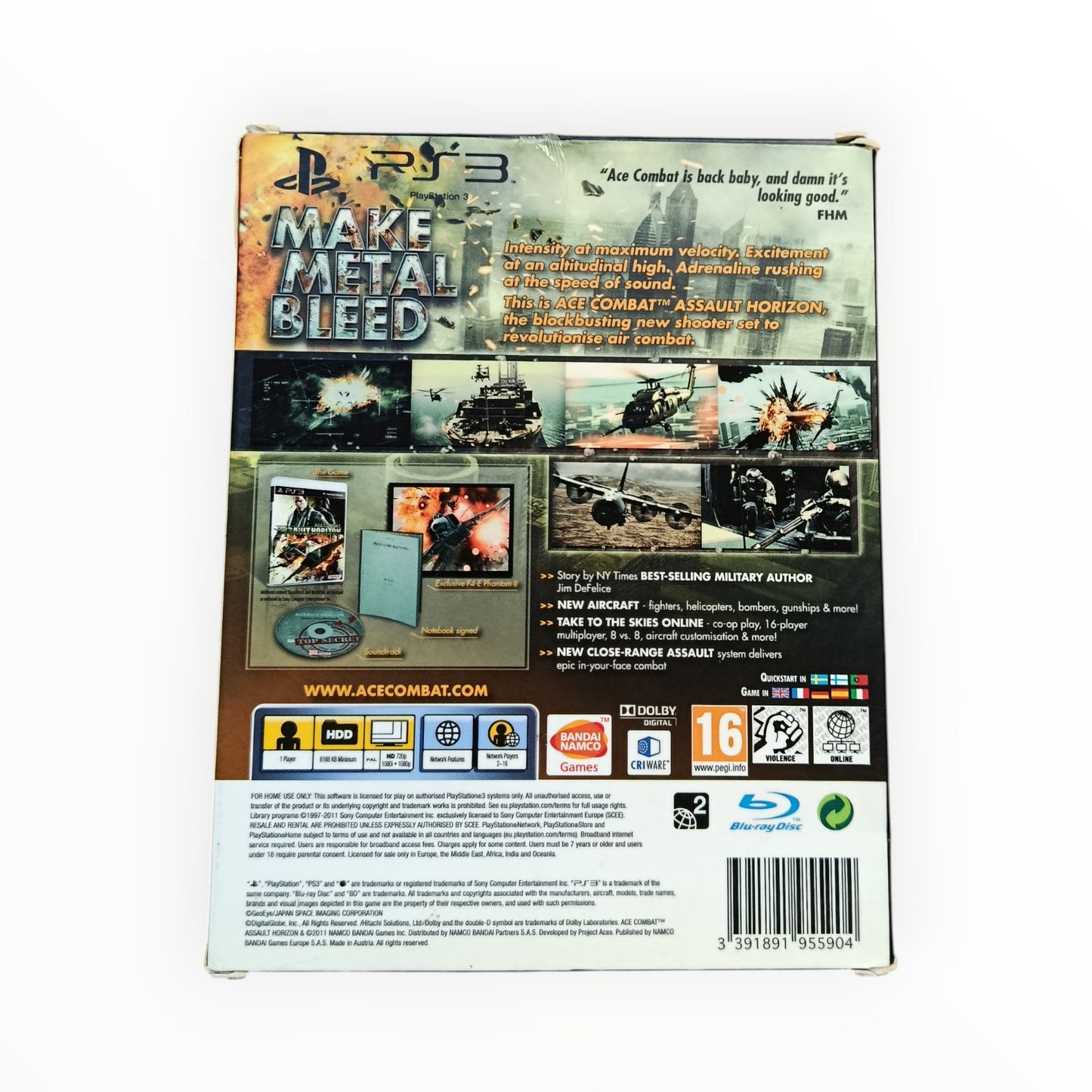 Ace Combat Assault Horizon PS3 PAL FR Fonctionnel | Masaru