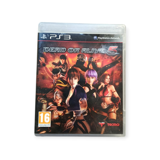 Dead or Alive 5 PS3 PAL FR Fonctionnel | Masaru